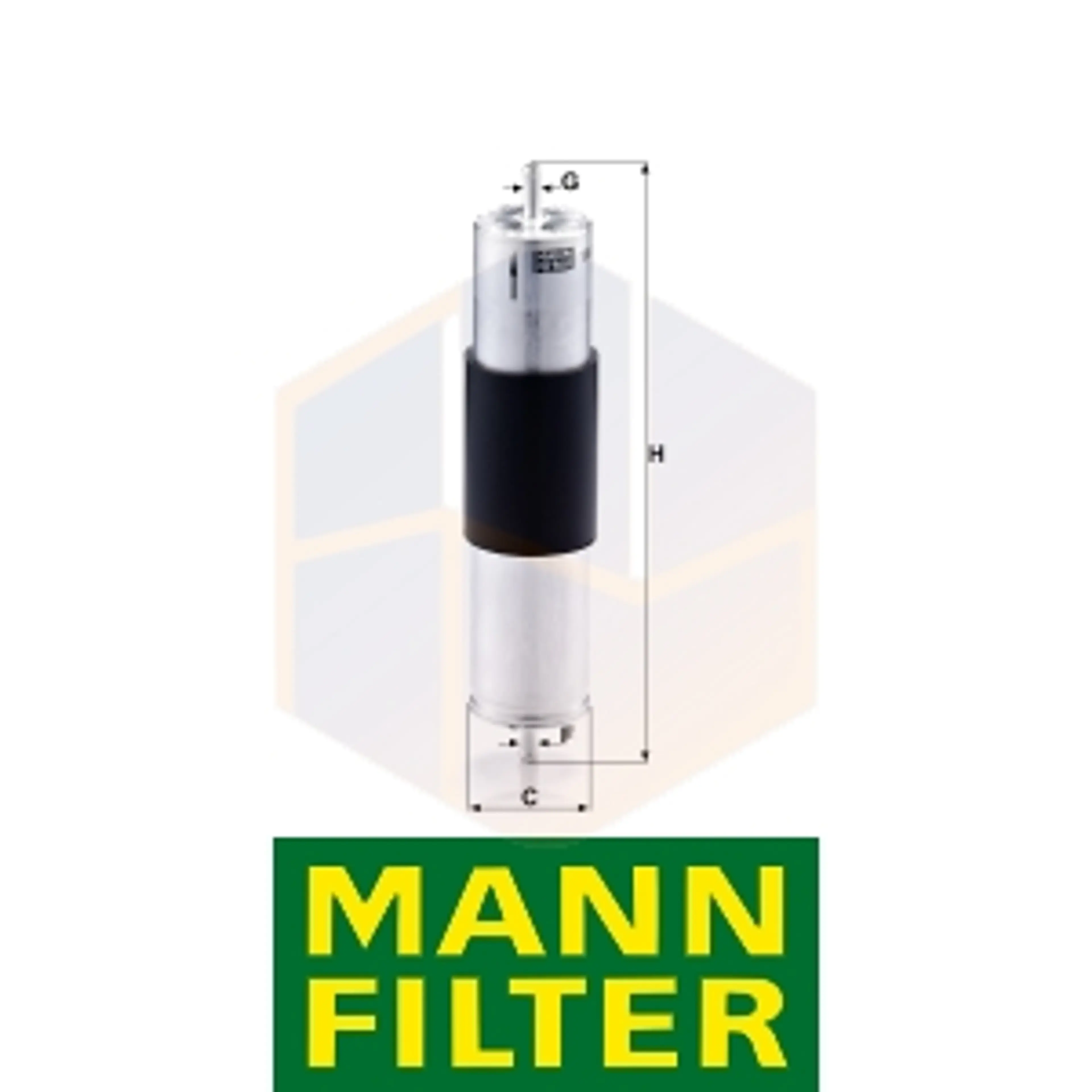 FILTRO COMBUSTIBLE WK 521/3 MANN