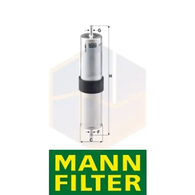 FILTRO COMBUSTIBLE WK 521/4 MANN