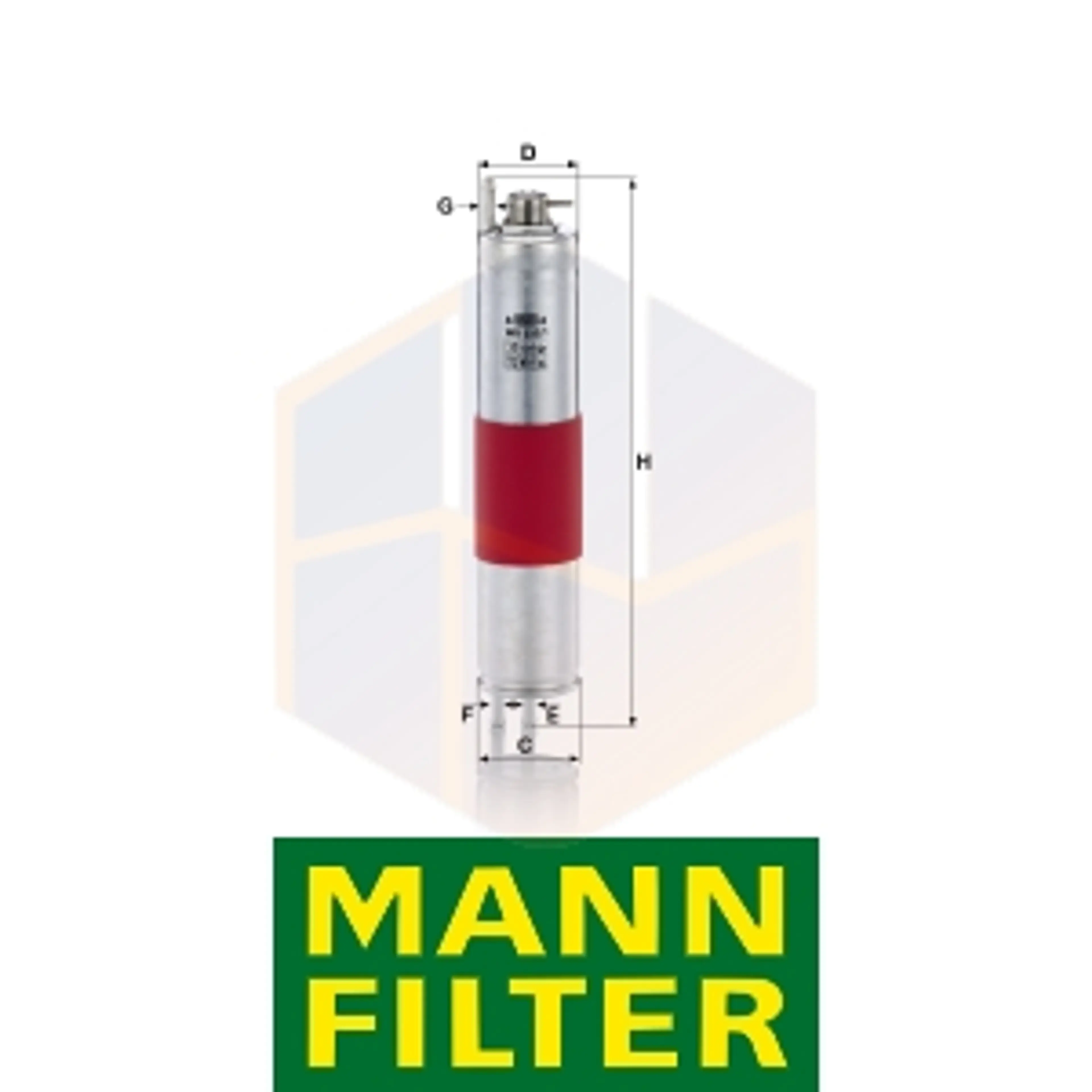 FILTRO COMBUSTIBLE WK 532/1 MANN