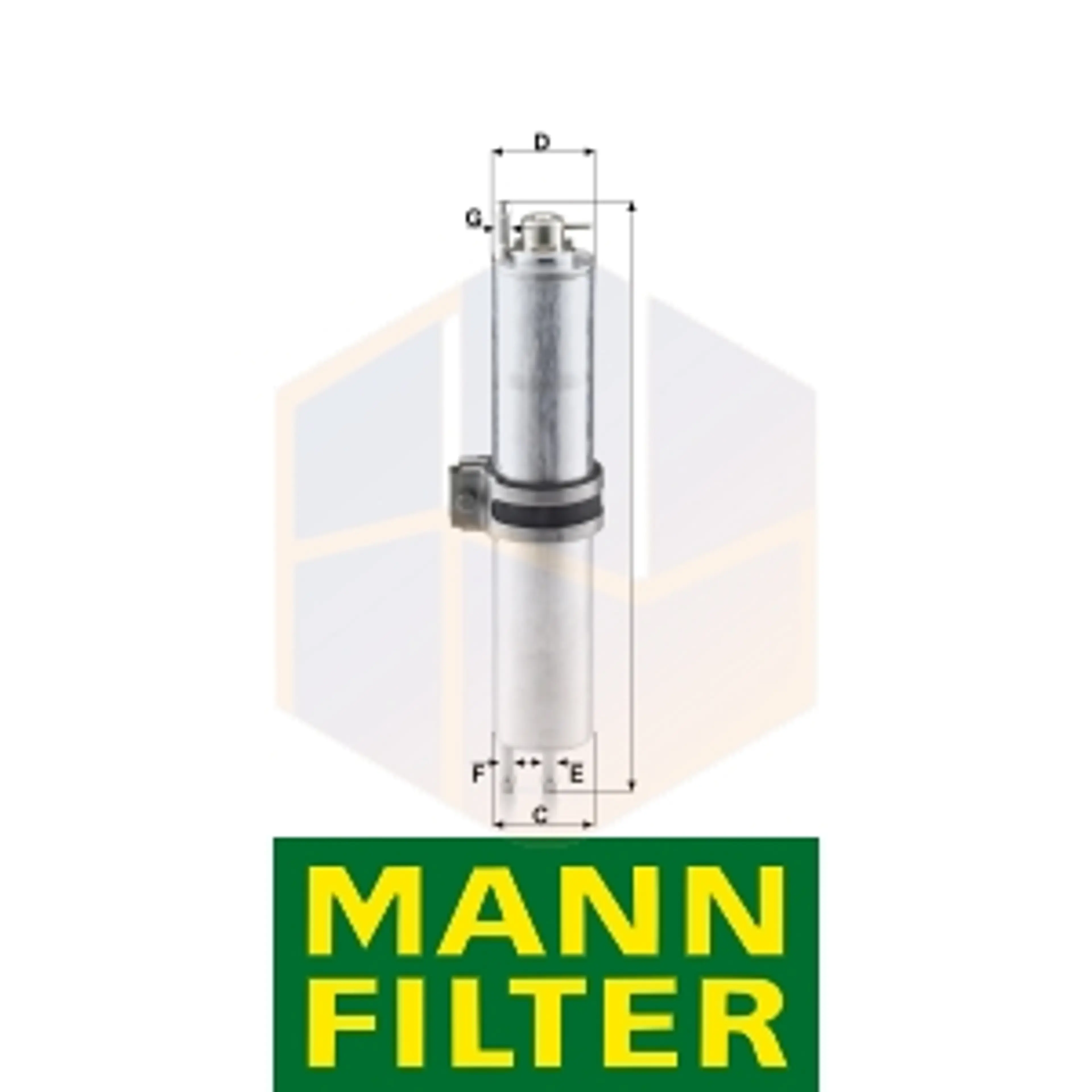 FILTRO COMBUSTIBLE WK 532/2 MANN