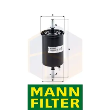 FILTRO COMBUSTIBLE WK 55/2 MANN