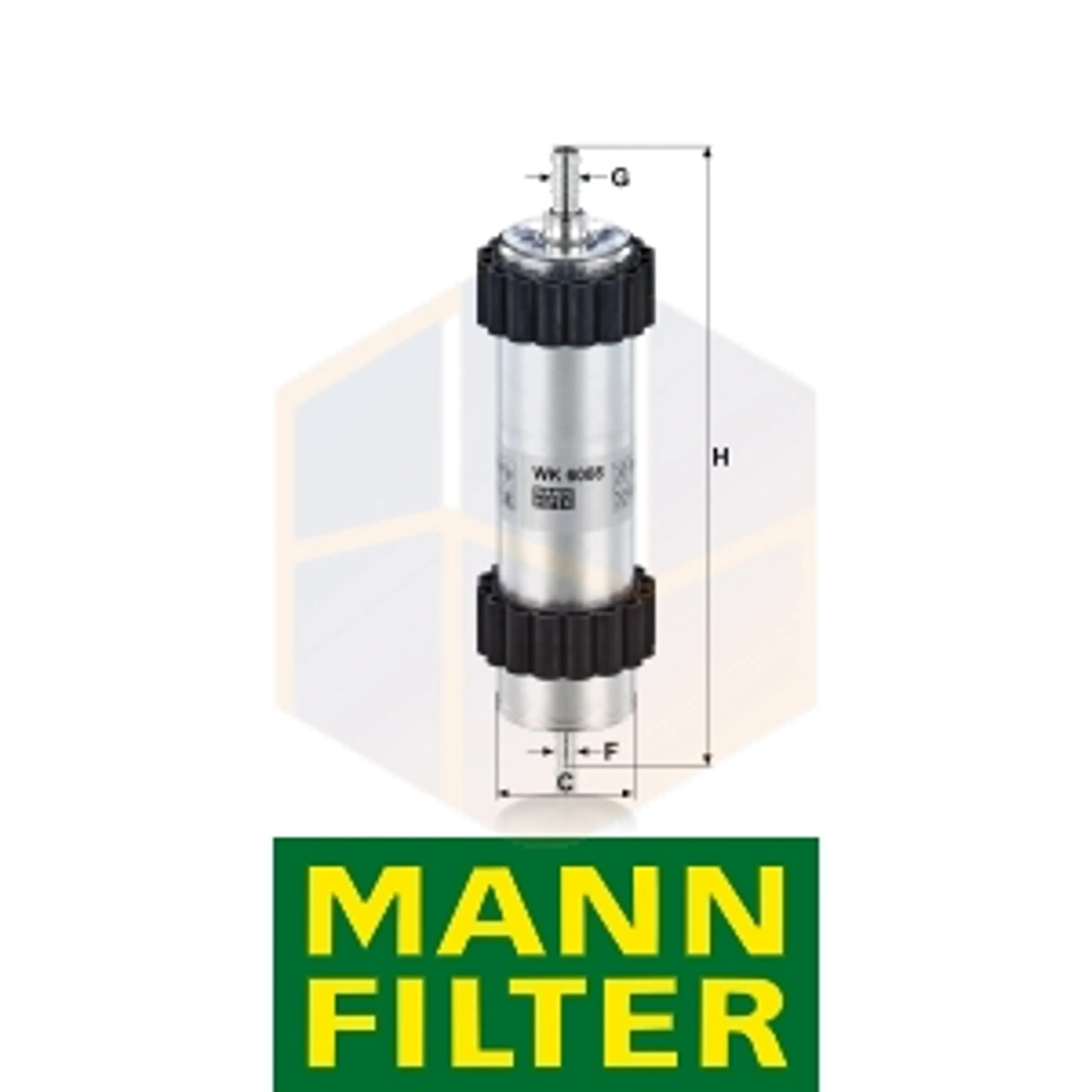 FILTRO COMBUSTIBLE WK 6008 MANN