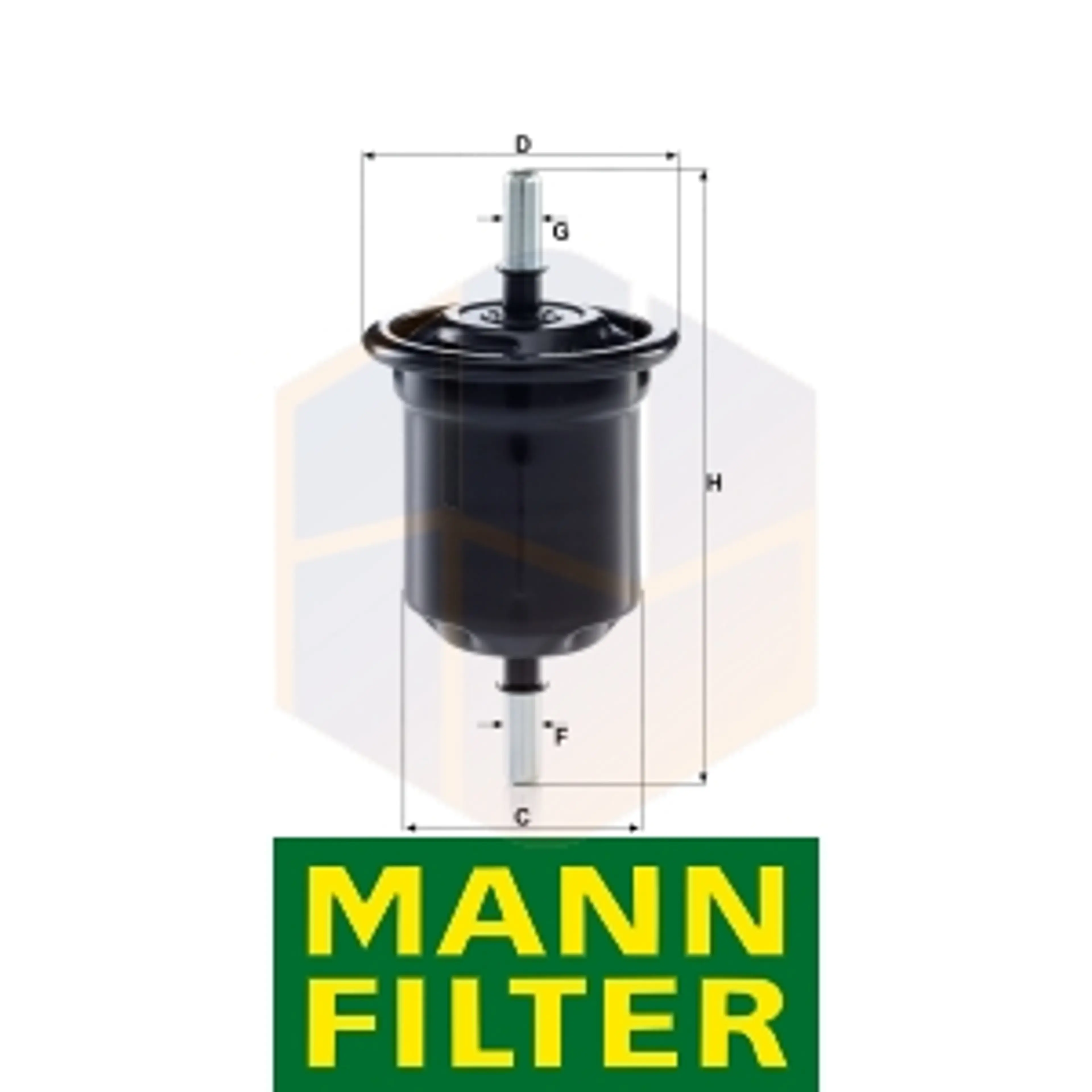 FILTRO COMBUSTIBLE WK 6013 MANN