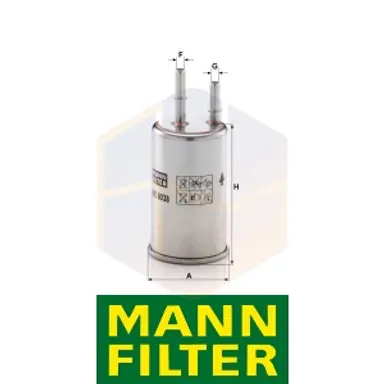 FILTRO COMBUSTIBLE WK 6038 MANN