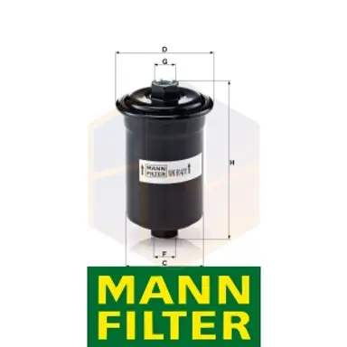 FILTRO COMBUSTIBLE WK 614/11 MANN