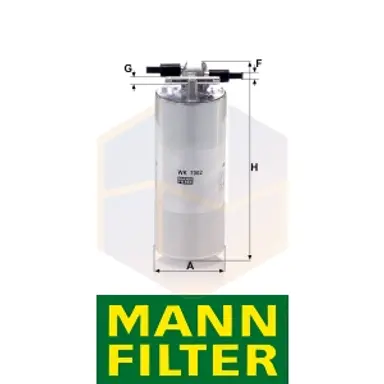 FILTRO COMBUSTIBLE WK 7002 MANN