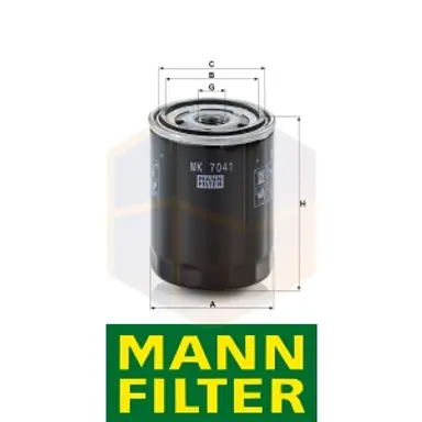 FILTRO COMBUSTIBLE WK 7041 MANN