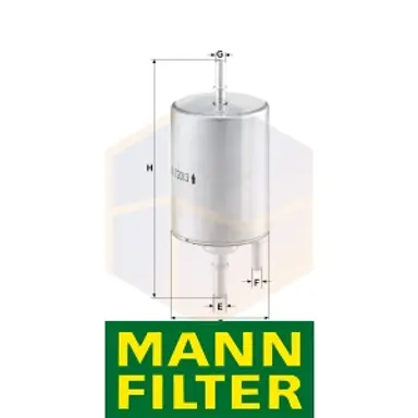 FILTRO COMBUSTIBLE WK 720/3 MANN