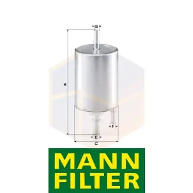FILTRO COMBUSTIBLE WK 720/4 MANN