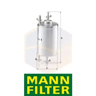 FILTRO COMBUSTIBLE WK 720/6 MANN