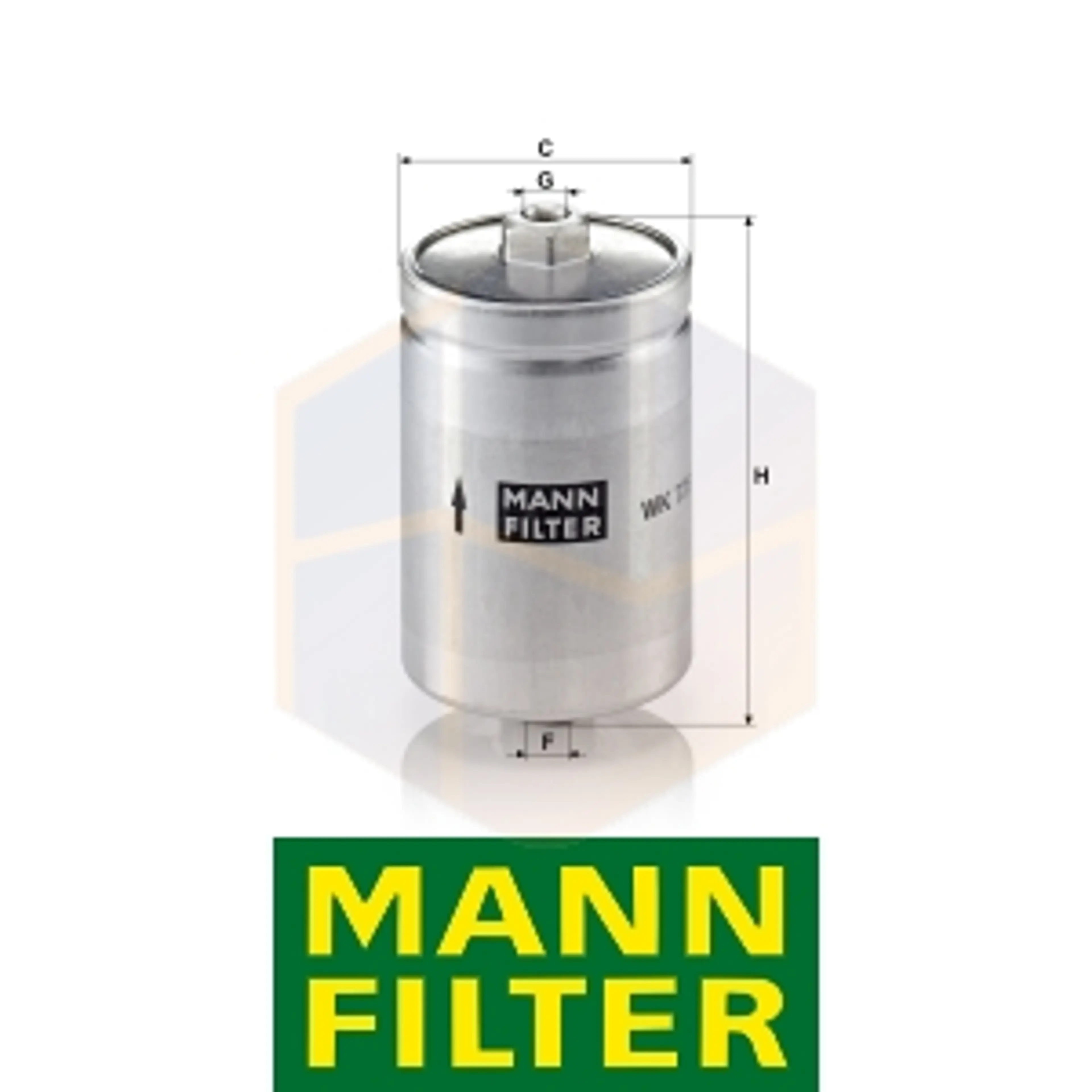 FILTRO COMBUSTIBLE WK 725 MANN