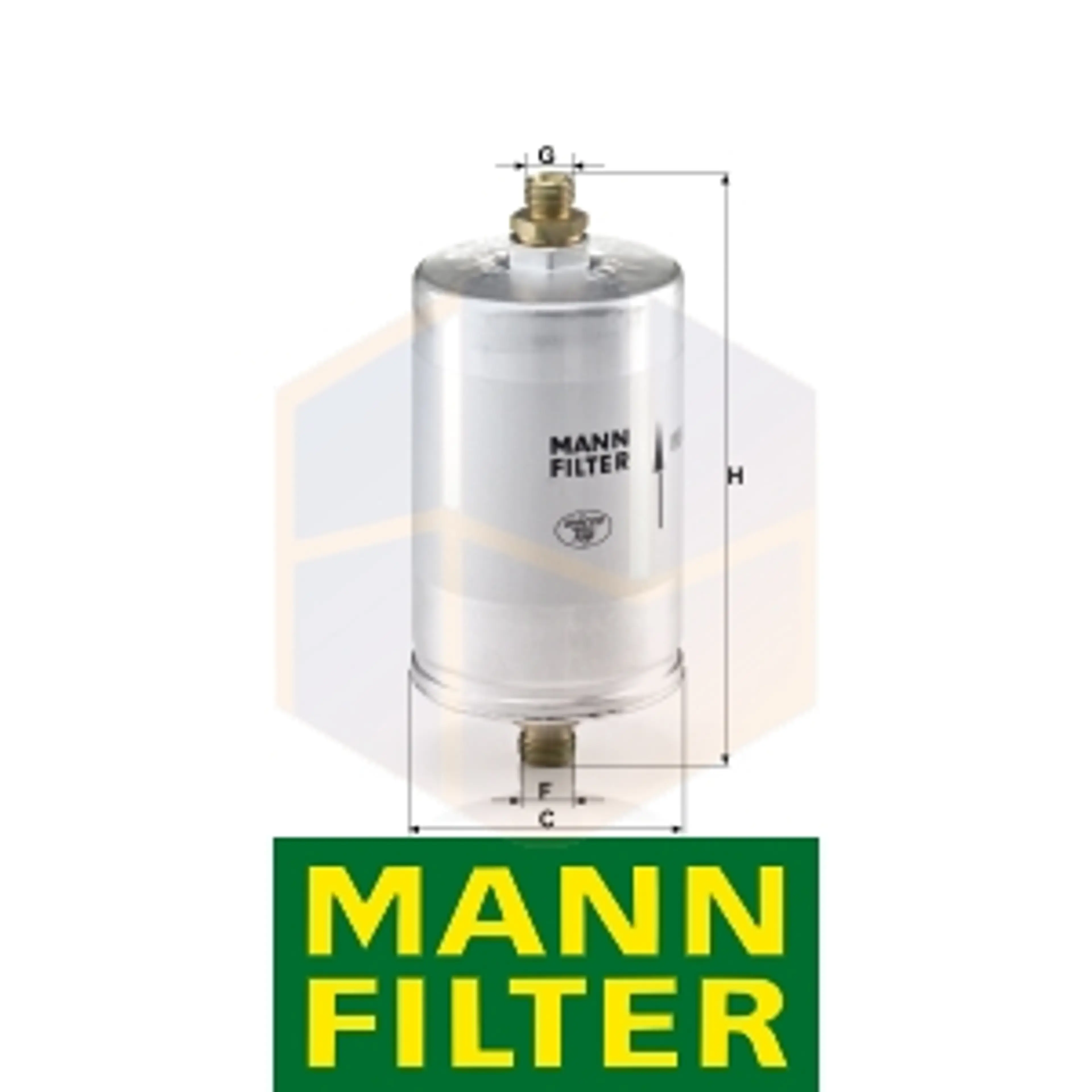 FILTRO COMBUSTIBLE WK 726/2 MANN