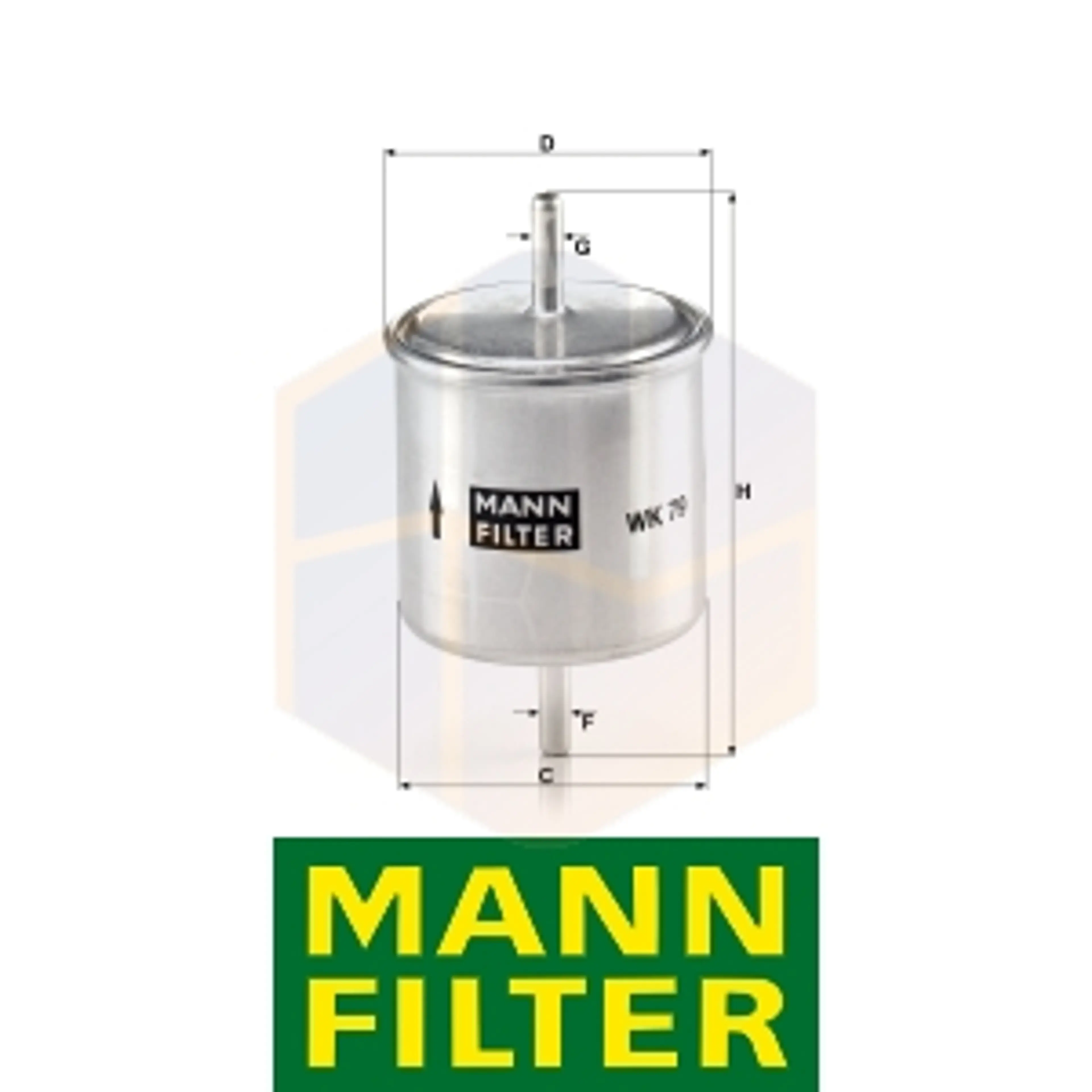 FILTRO COMBUSTIBLE WK 79 MANN