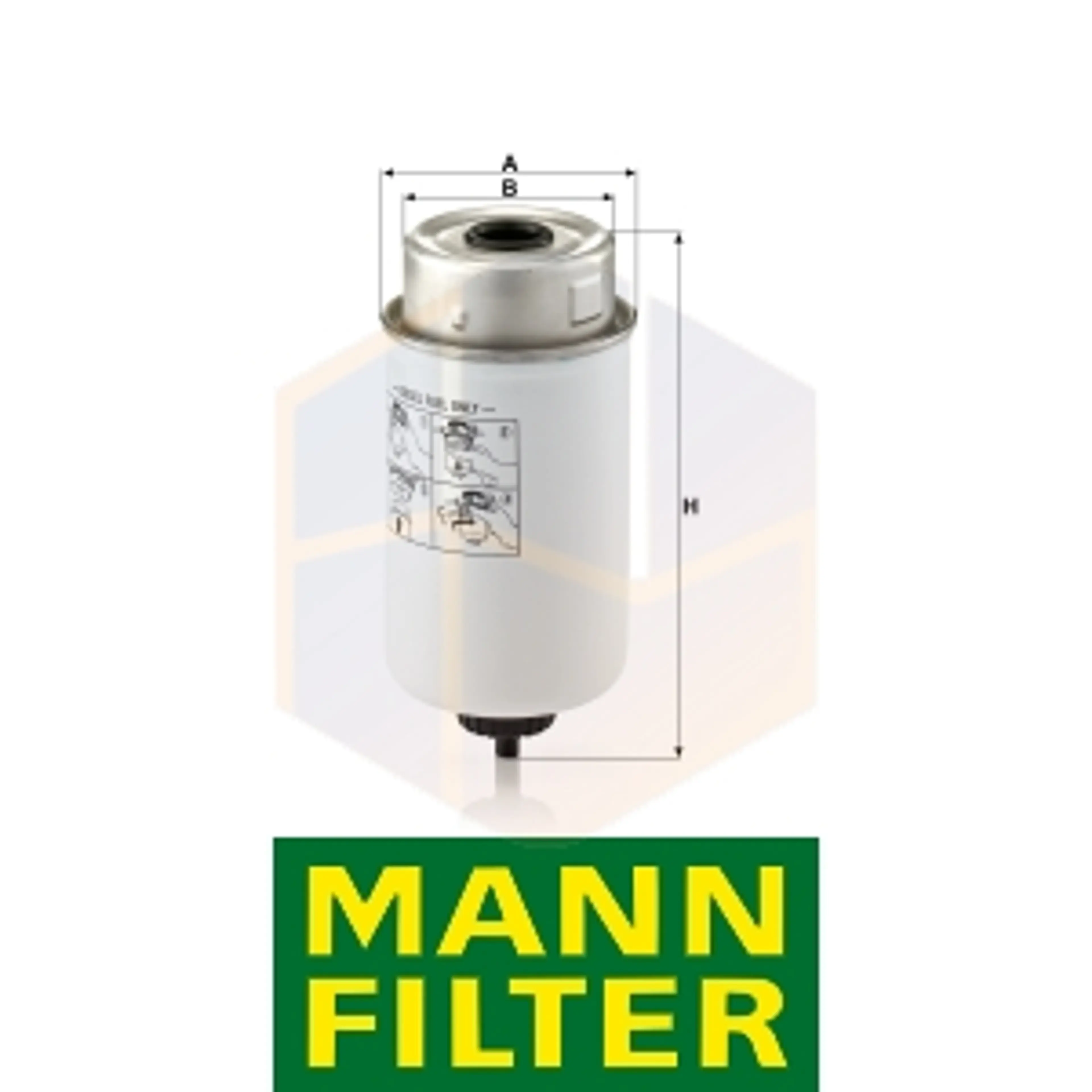 FILTRO COMBUSTIBLE WK 8014 MANN