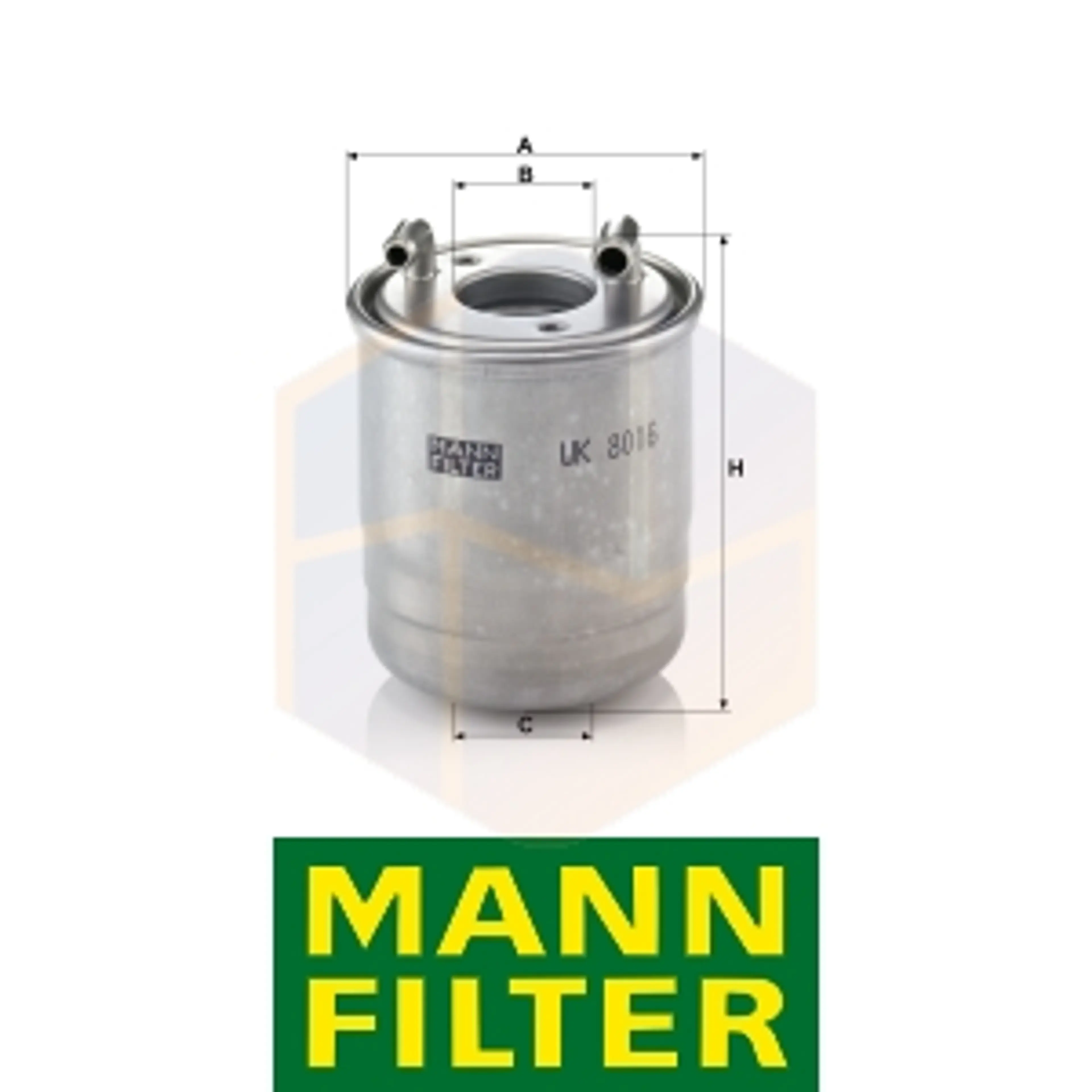 FILTRO COMBUSTIBLE WK 8016 X MANN