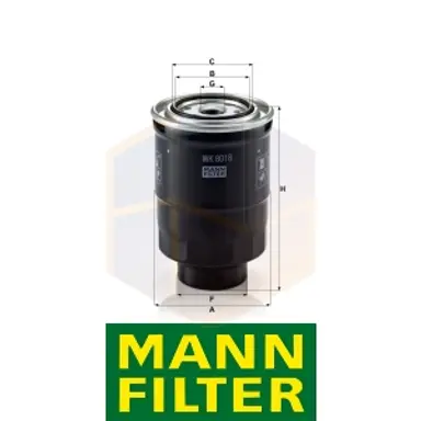 FILTRO COMBUSTIBLE WK 8018 X MANN