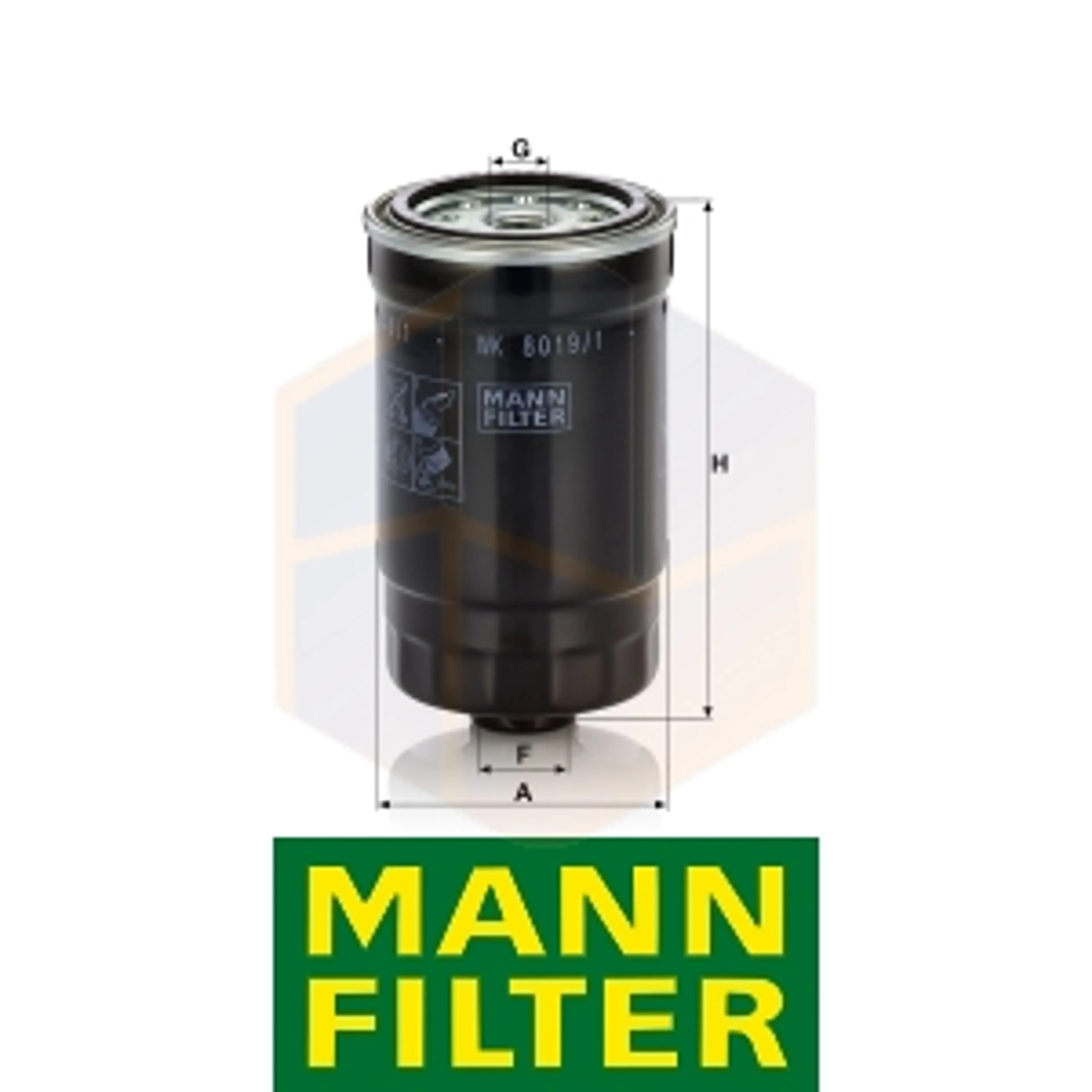 FILTRO COMBUSTIBLE WK 8019/1 MANN