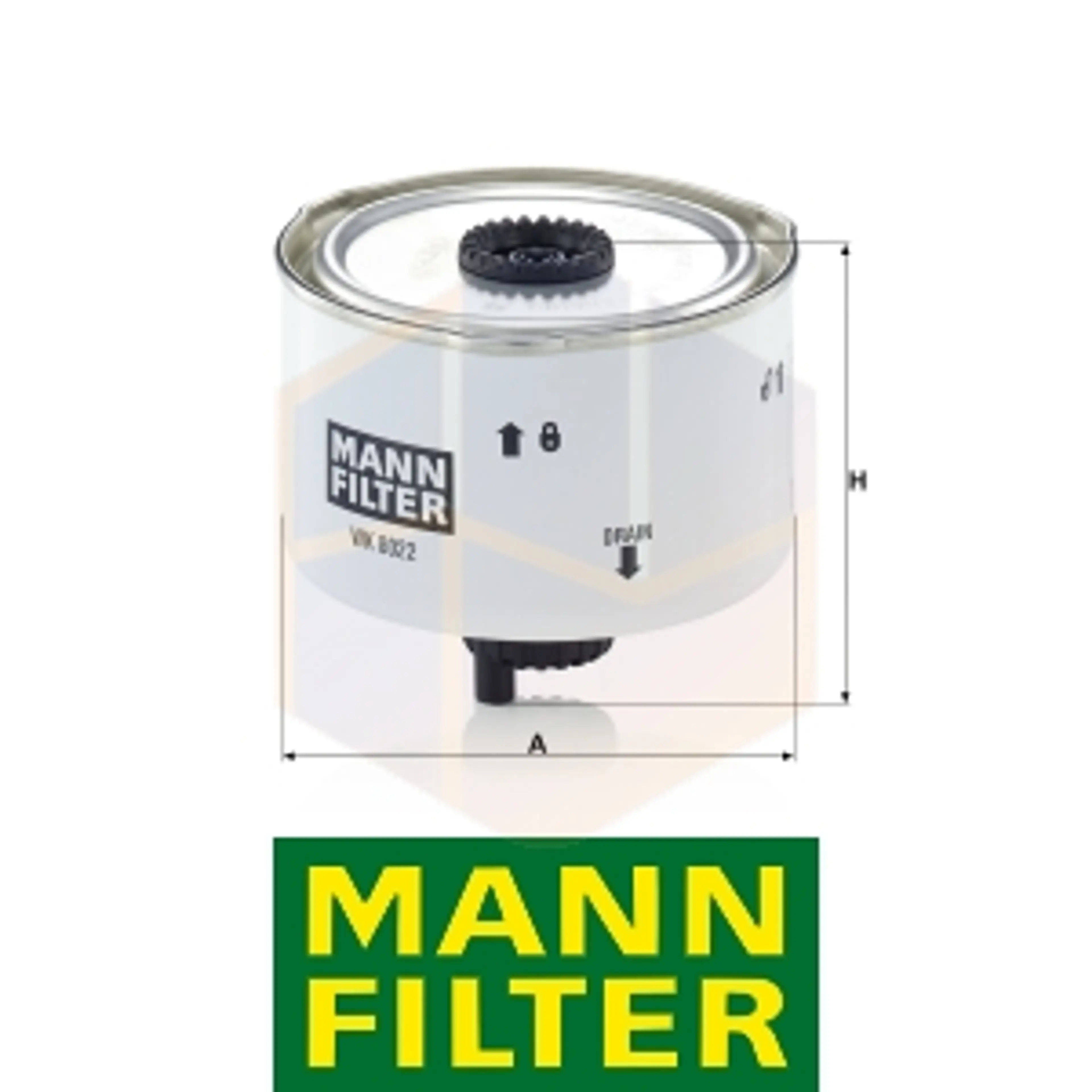 FILTRO COMBUSTIBLE WK 8022 X MANN