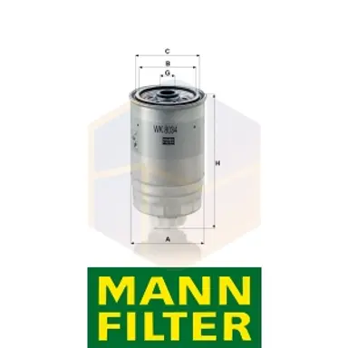 FILTRO COMBUSTIBLE WK 8034 MANN
