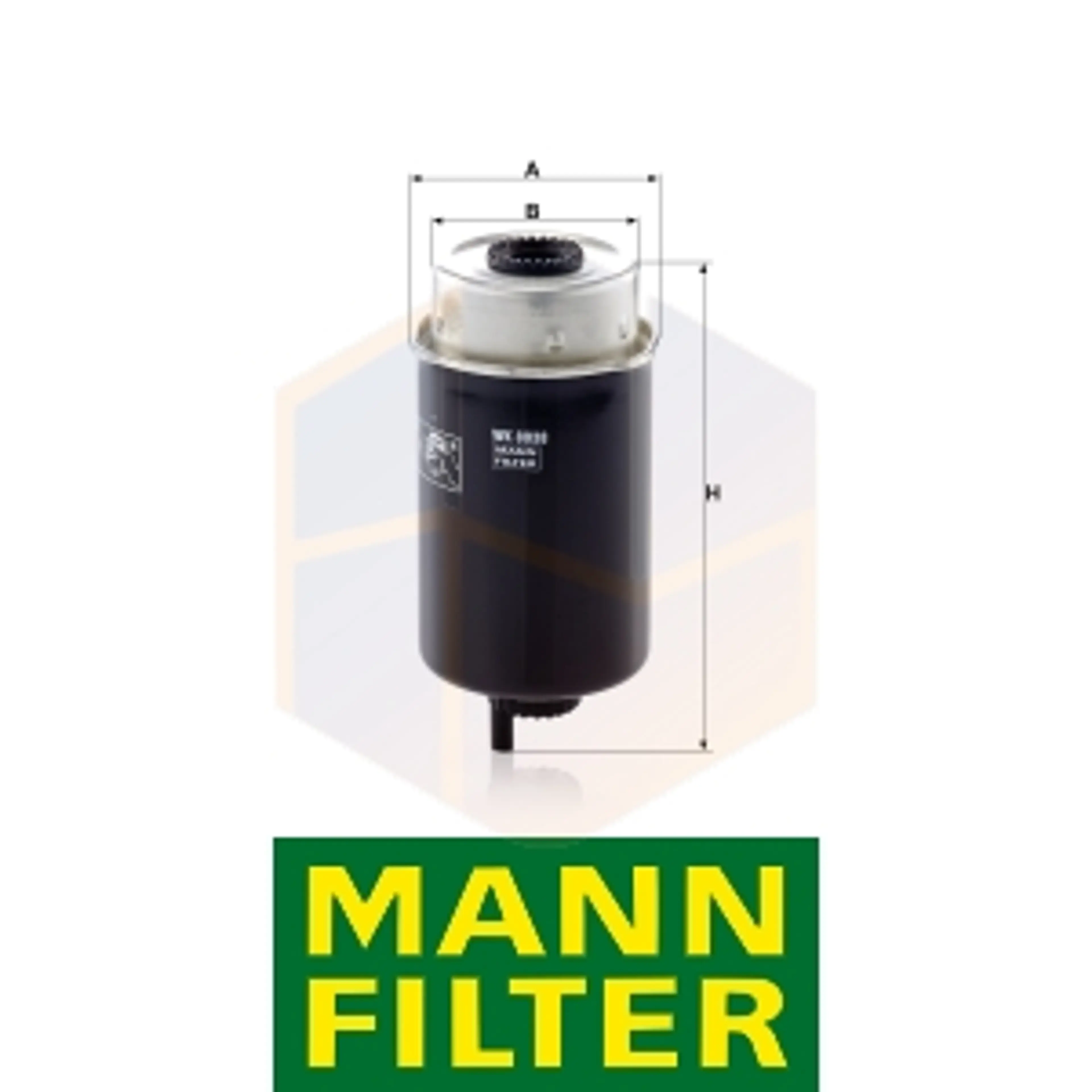 FILTRO COMBUSTIBLE WK 8038 MANN