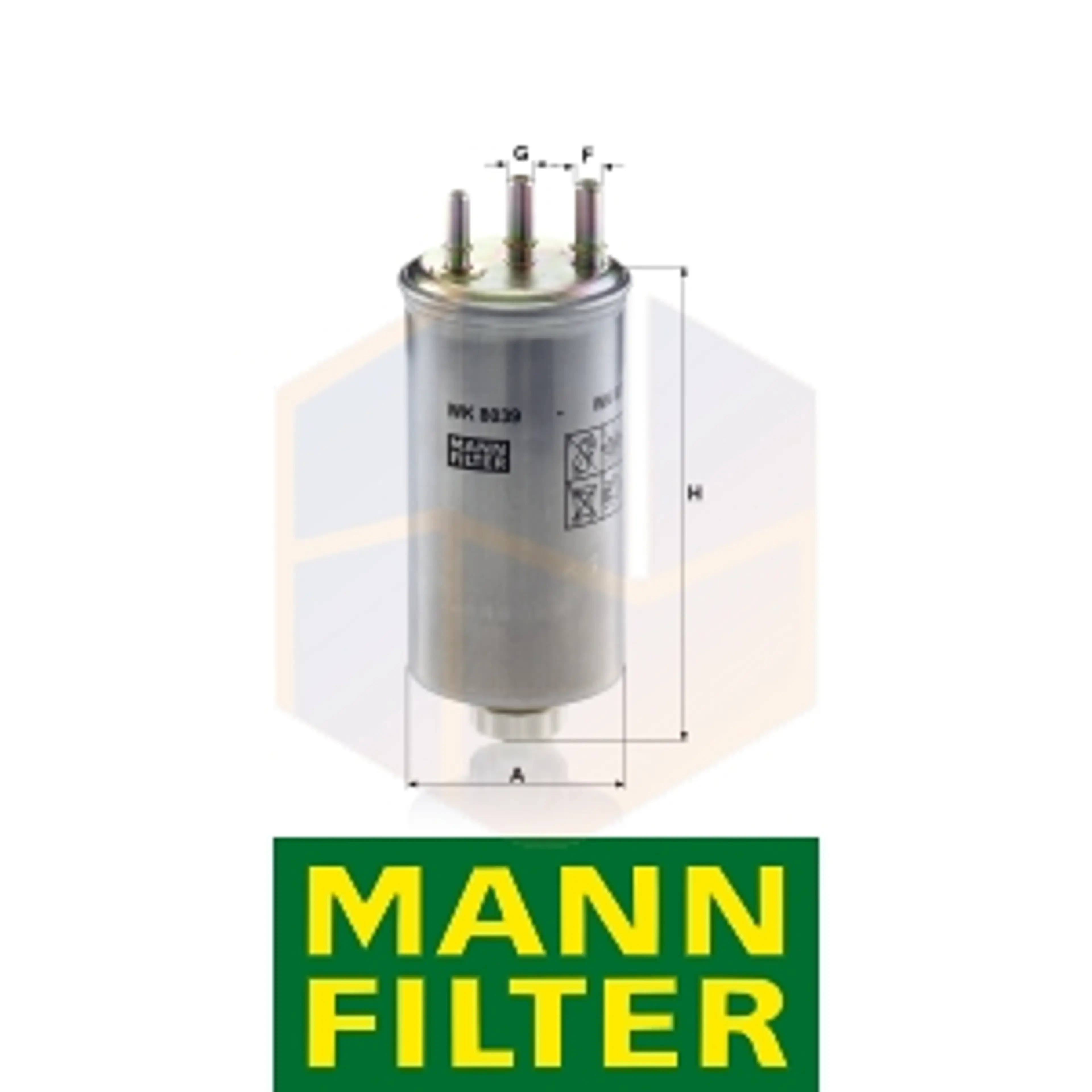 FILTRO COMBUSTIBLE WK 8039 MANN