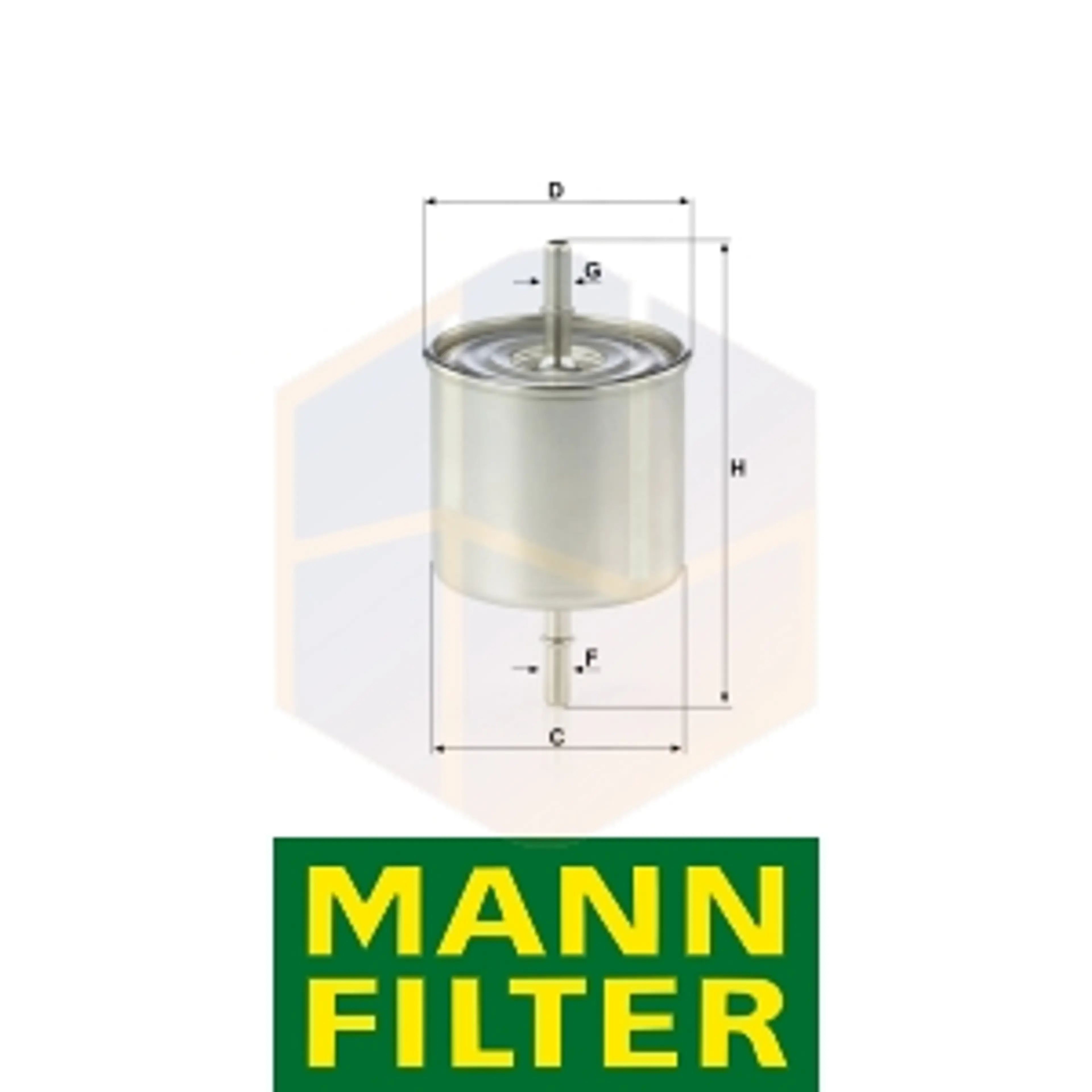 FILTRO COMBUSTIBLE WK 8046 MANN