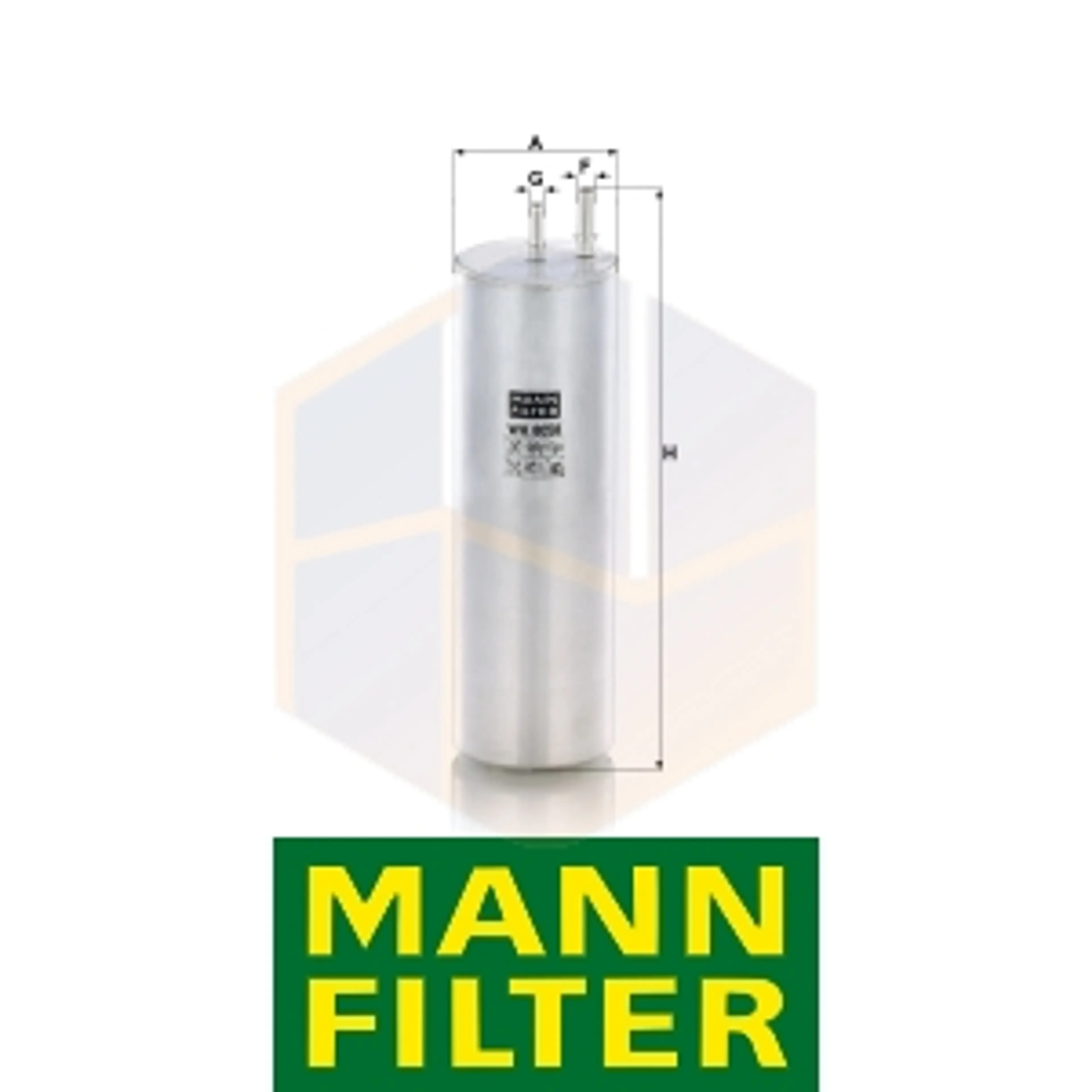 FILTRO COMBUSTIBLE WK 8058 MANN