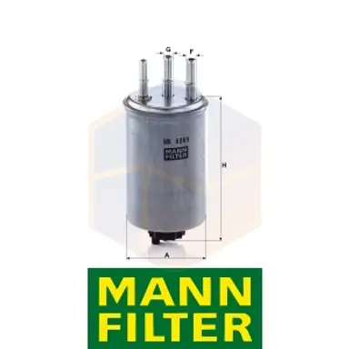 FILTRO COMBUSTIBLE WK 8069 MANN