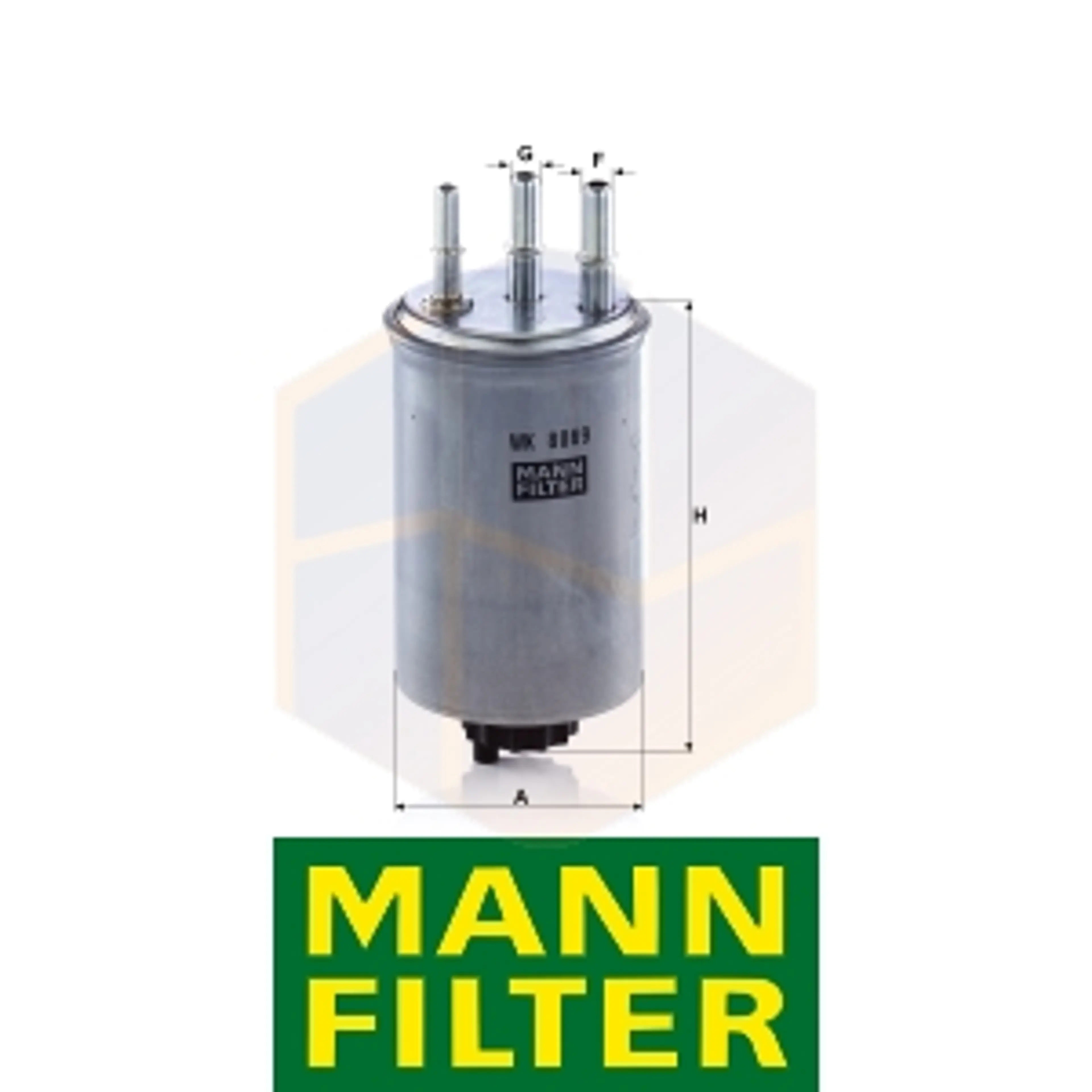 FILTRO COMBUSTIBLE WK 8069 MANN