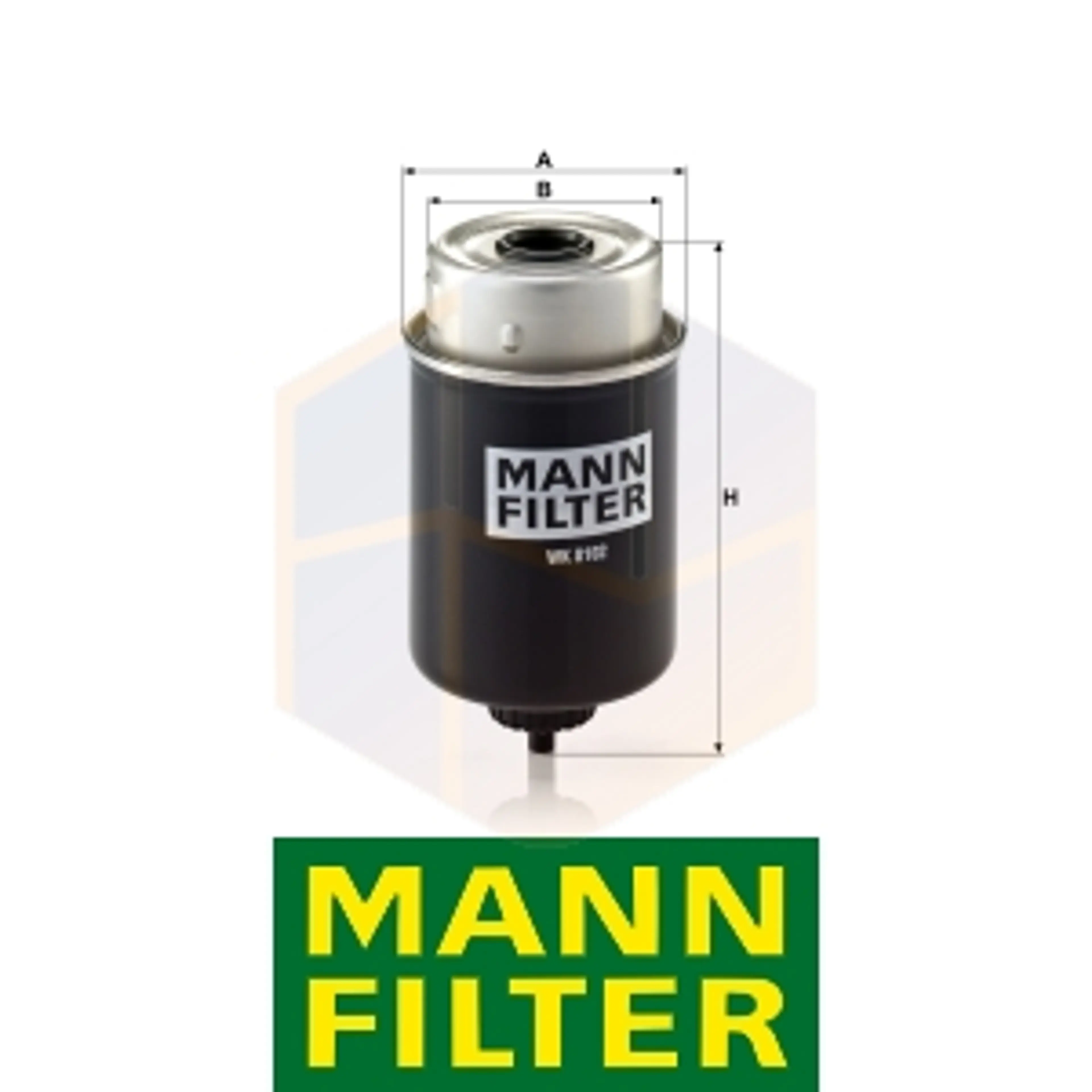 FILTRO COMBUSTIBLE WK 8102 MANN