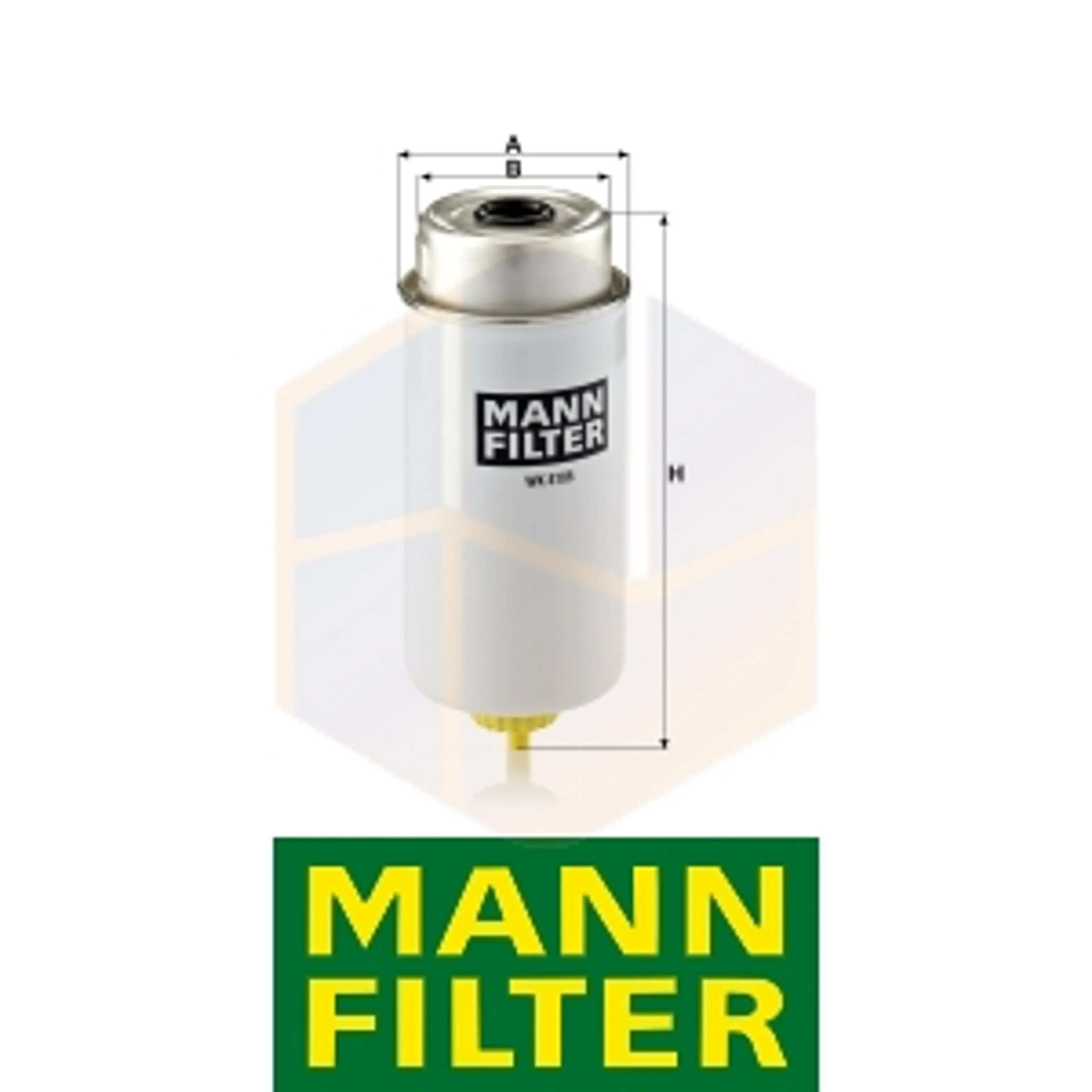 FILTRO COMBUSTIBLE WK 8105 MANN