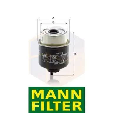 FILTRO COMBUSTIBLE WK 8112 MANN