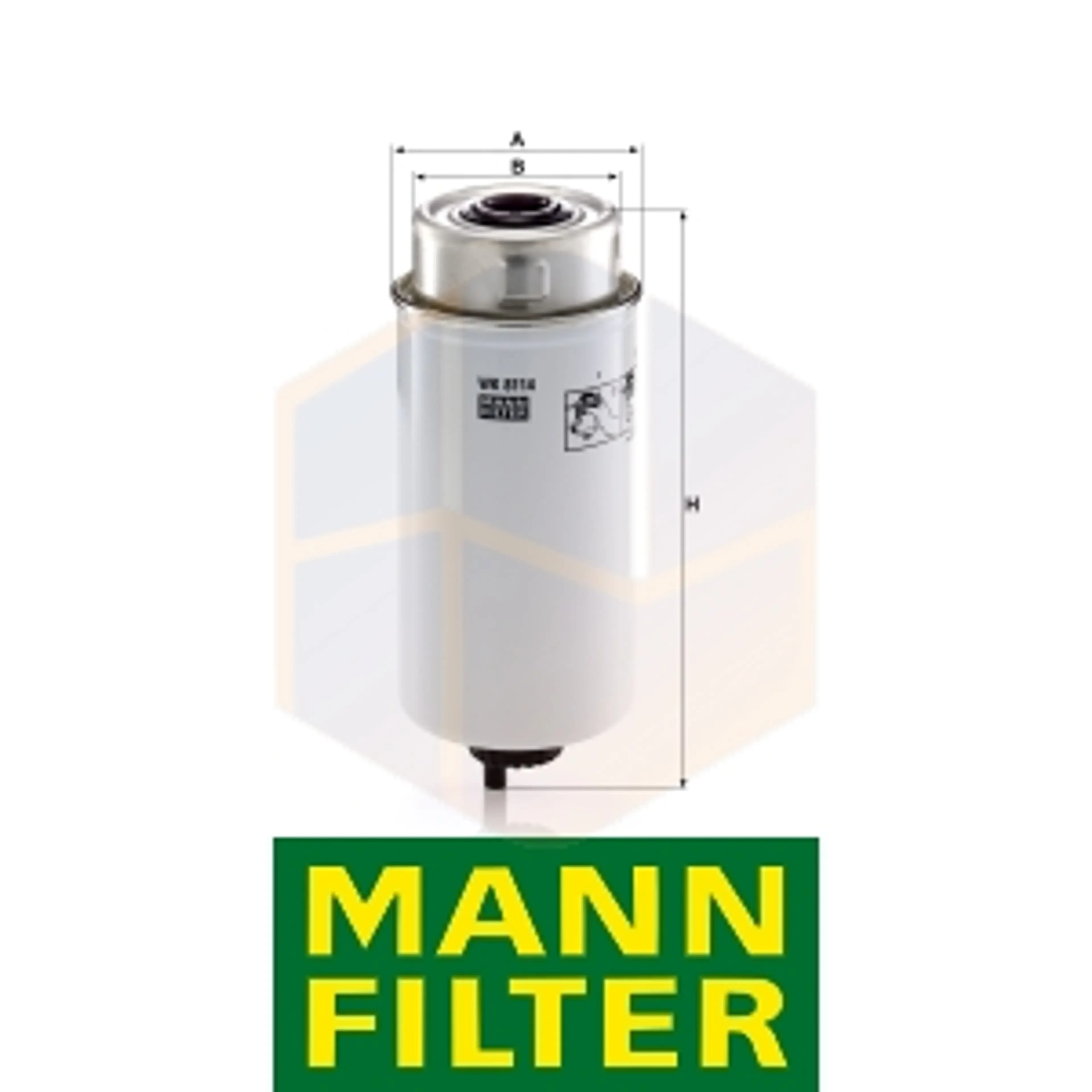 FILTRO COMBUSTIBLE WK 8114 MANN