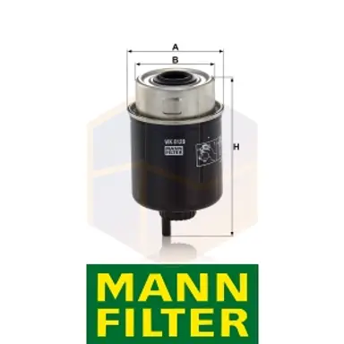 FILTRO COMBUSTIBLE WK 8128 MANN