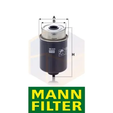 FILTRO COMBUSTIBLE WK 8131 MANN