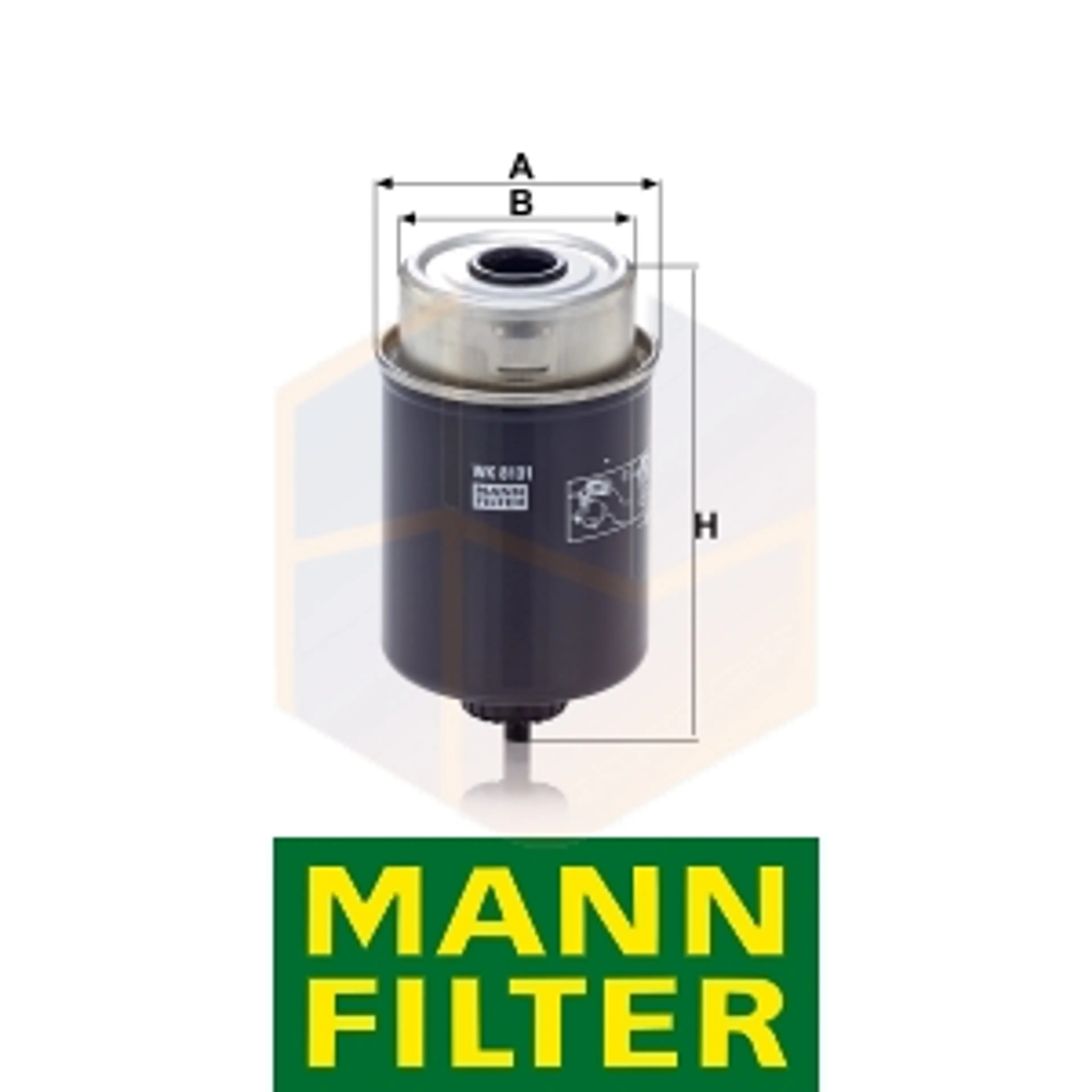 FILTRO COMBUSTIBLE WK 8131 MANN