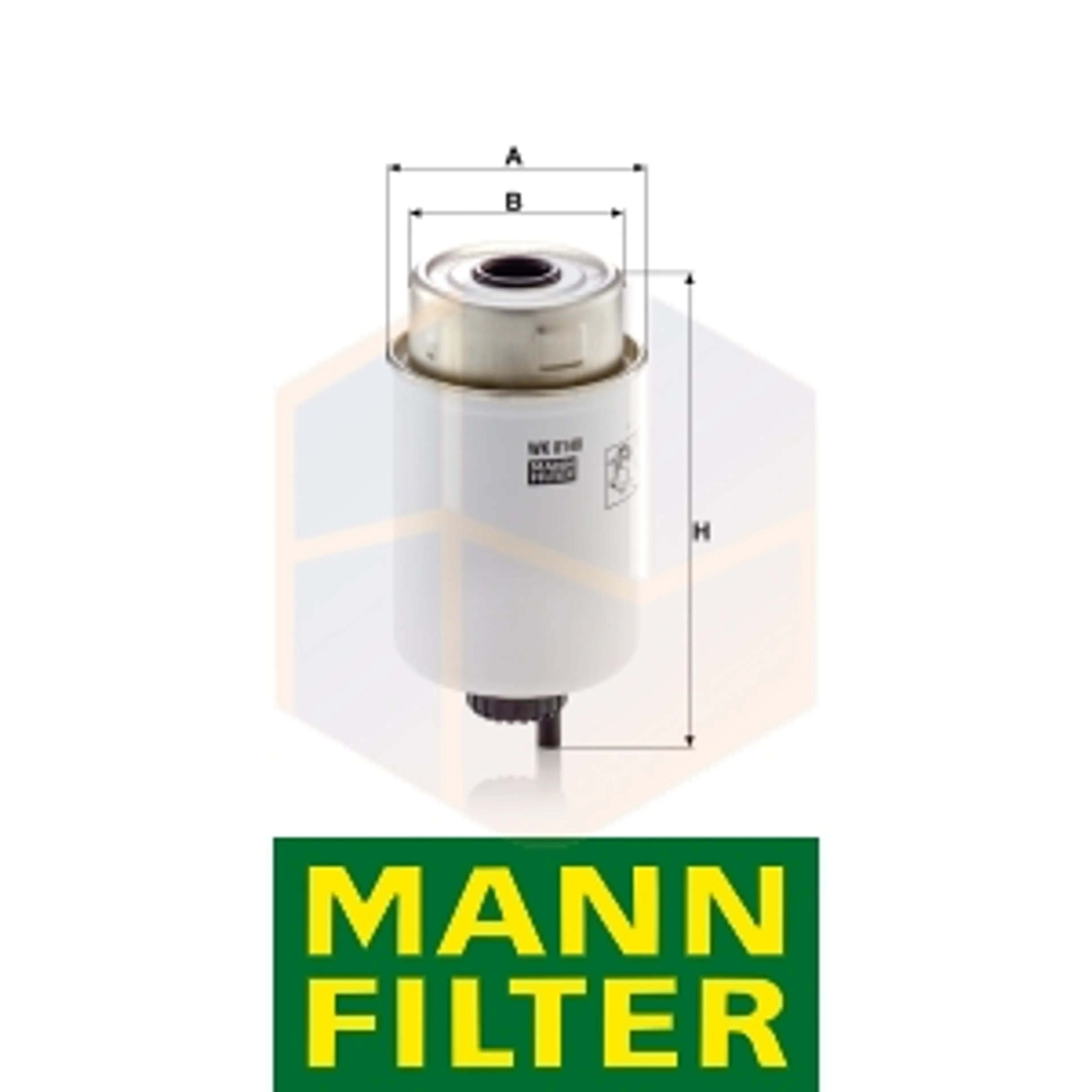 FILTRO COMBUSTIBLE WK 8140 MANN