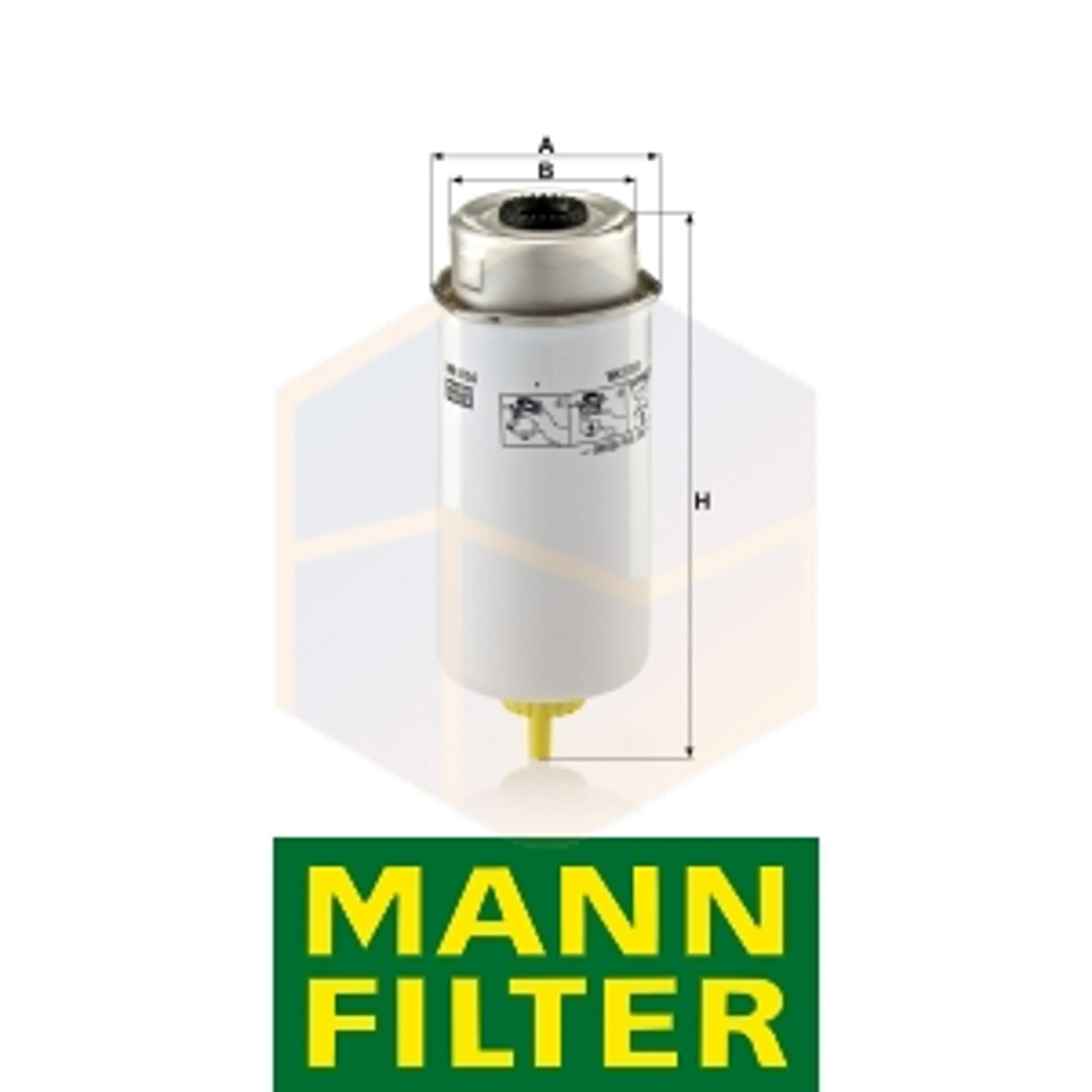 FILTRO COMBUSTIBLE WK 8154 MANN