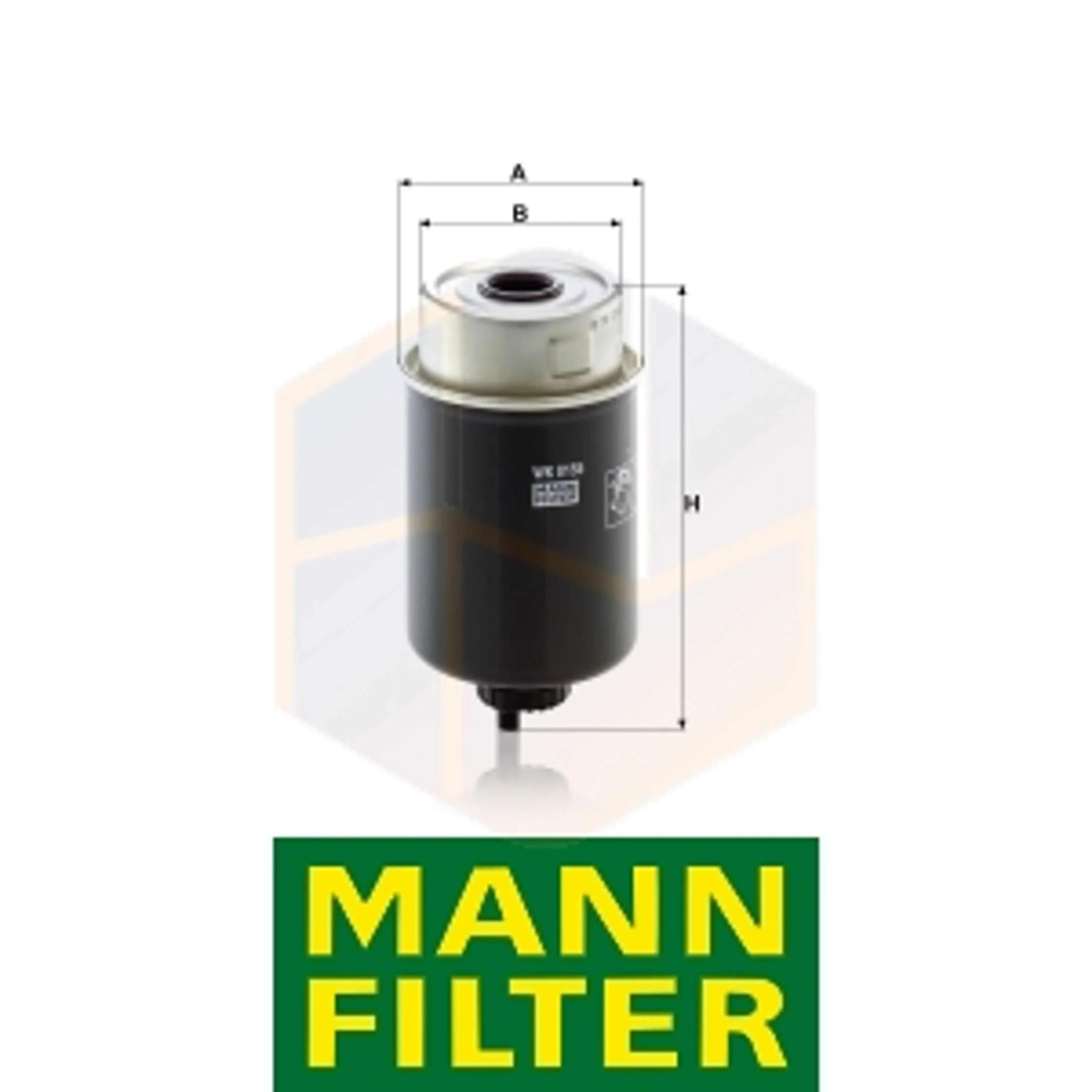 FILTRO COMBUSTIBLE WK 8155 MANN