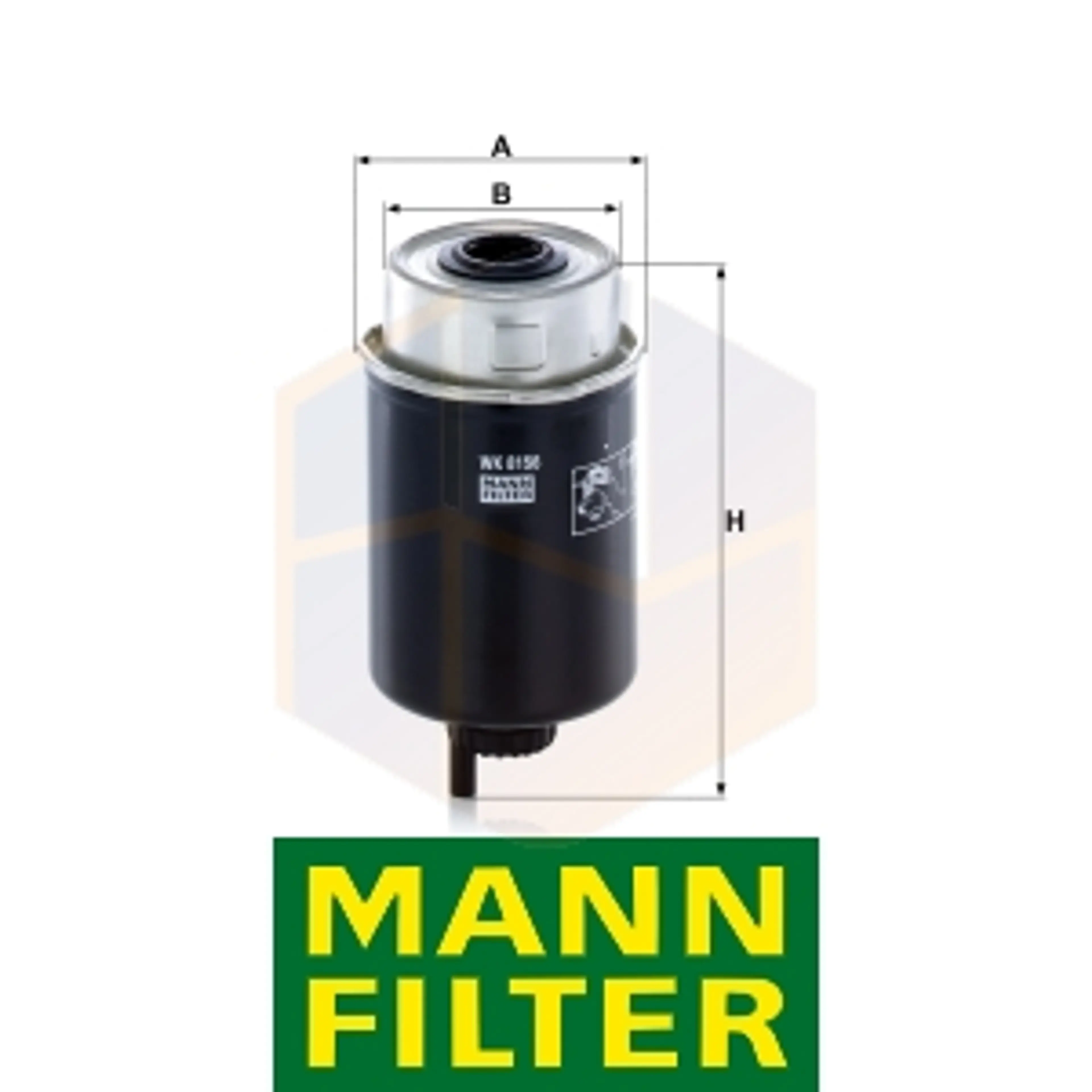 FILTRO COMBUSTIBLE WK 8156 MANN