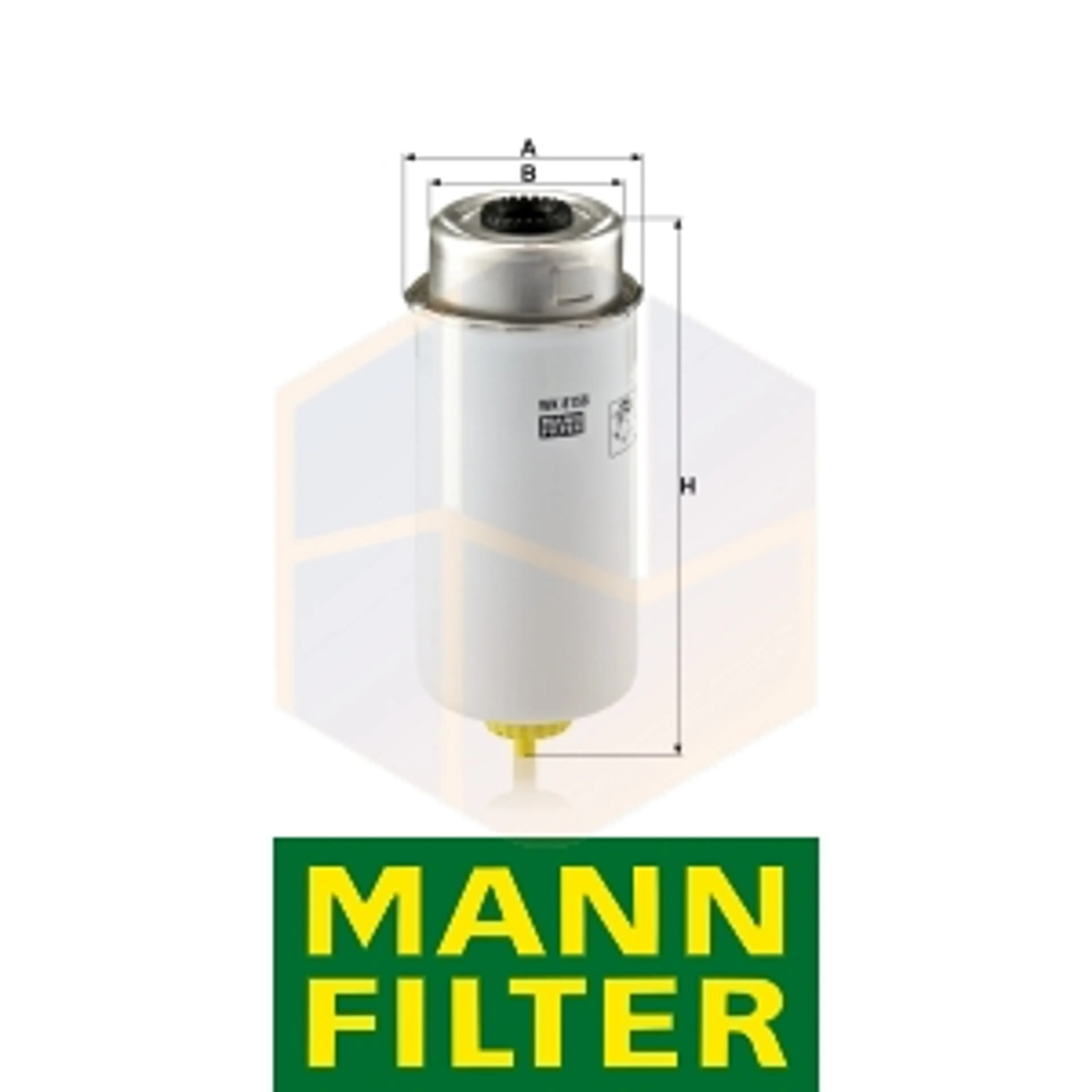 FILTRO COMBUSTIBLE WK 8158 MANN