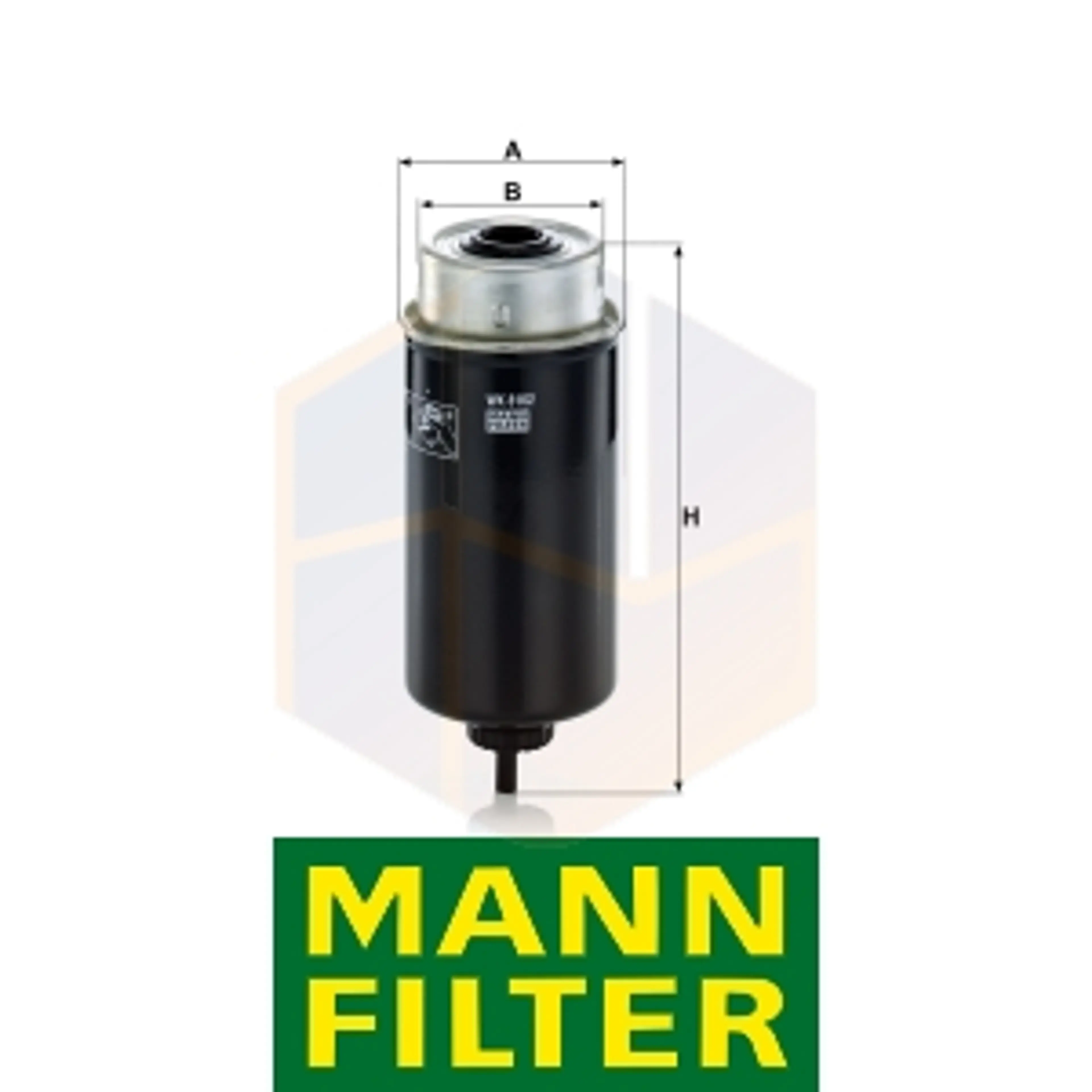 FILTRO COMBUSTIBLE WK 8162 MANN