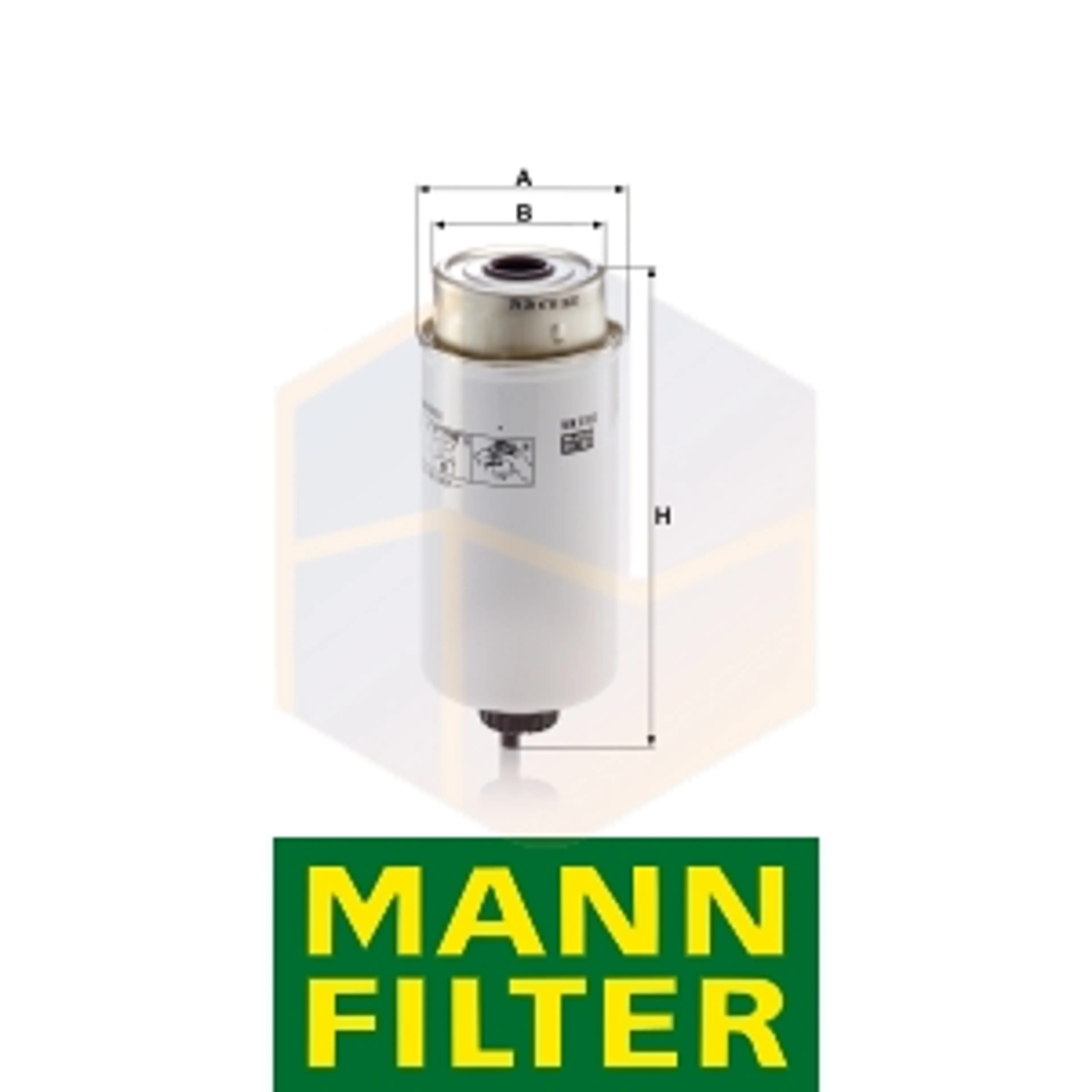 FILTRO COMBUSTIBLE WK 8163 MANN