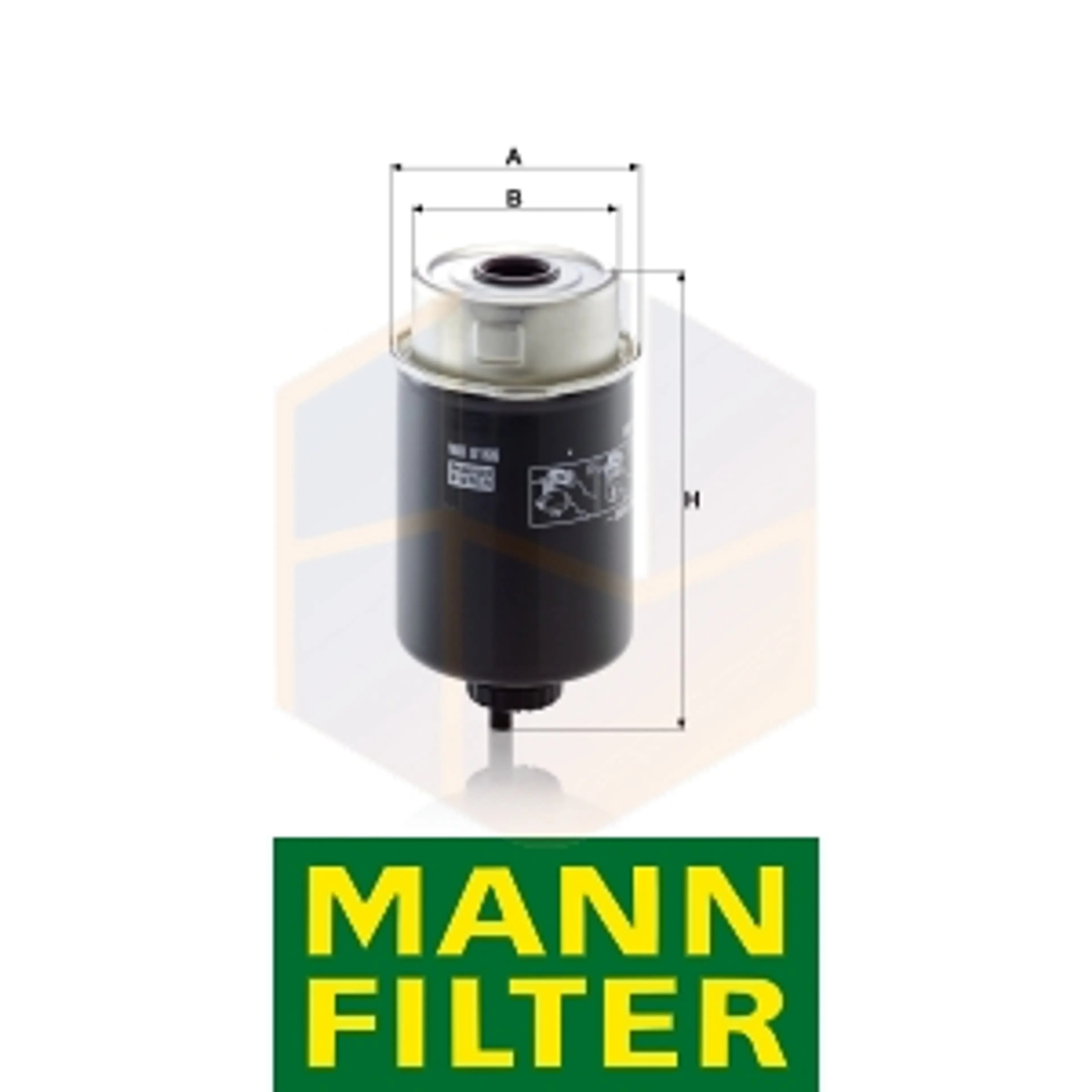 FILTRO COMBUSTIBLE WK 8166 MANN