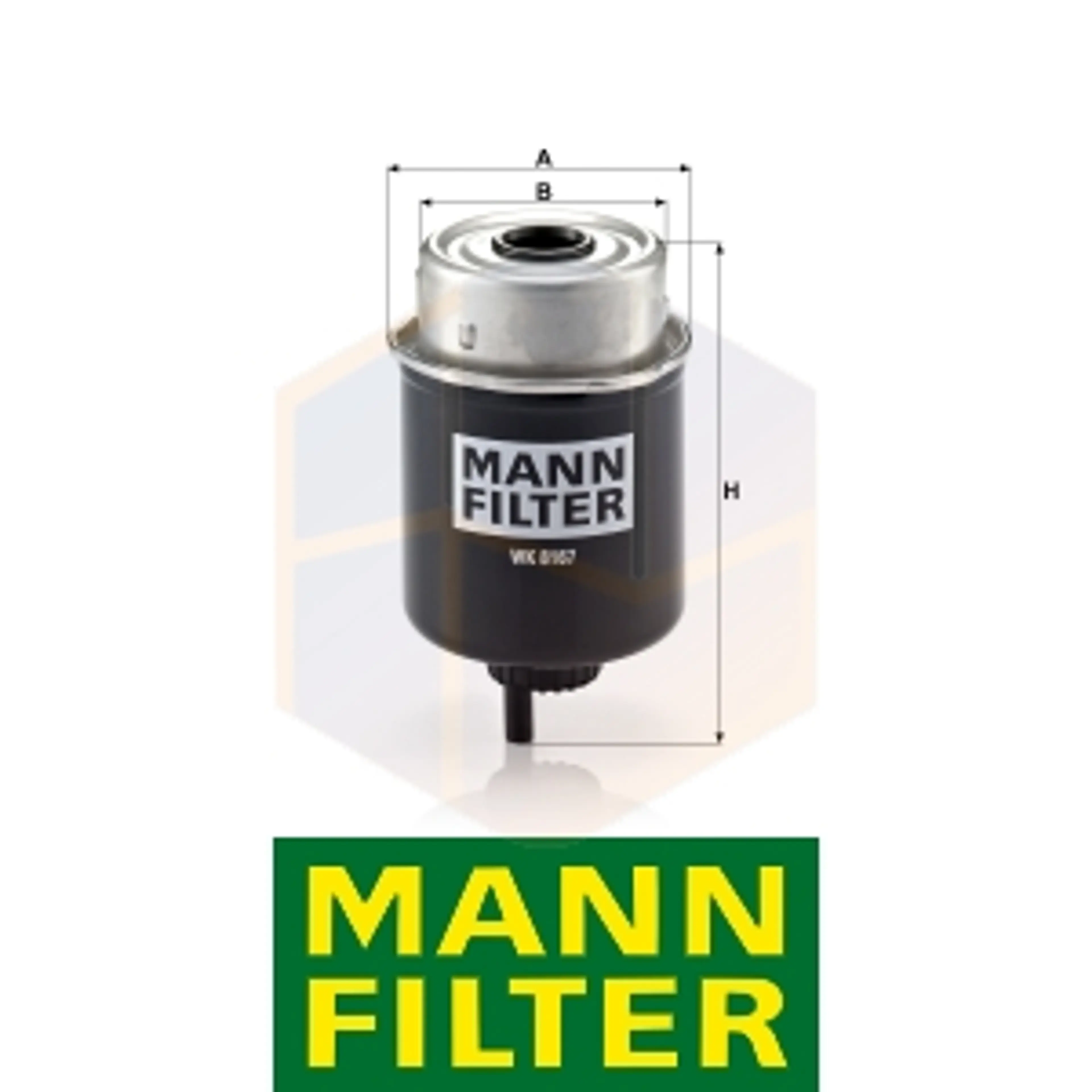 FILTRO COMBUSTIBLE WK 8167 MANN