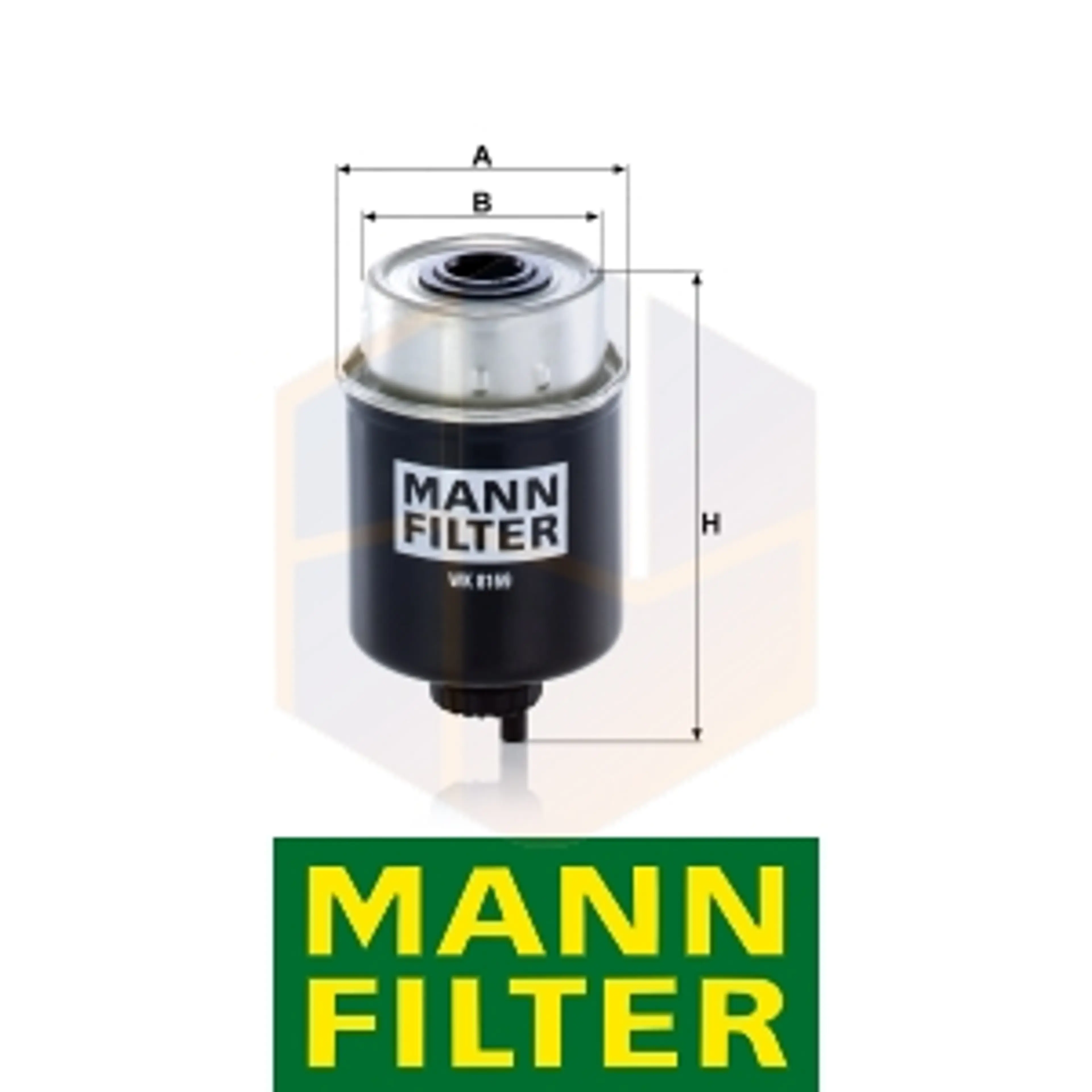 FILTRO COMBUSTIBLE WK 8169 MANN