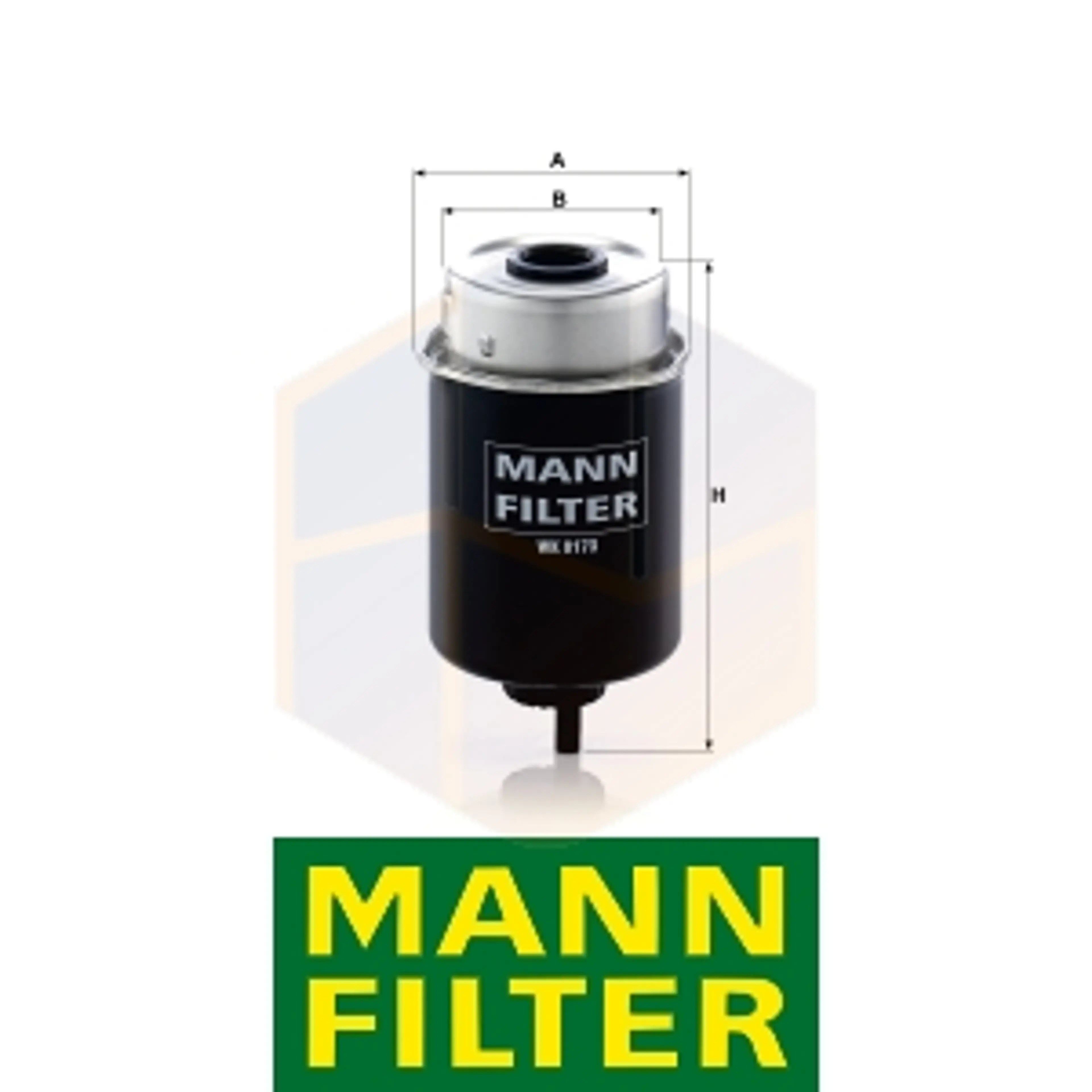 FILTRO COMBUSTIBLE WK 8173 MANN