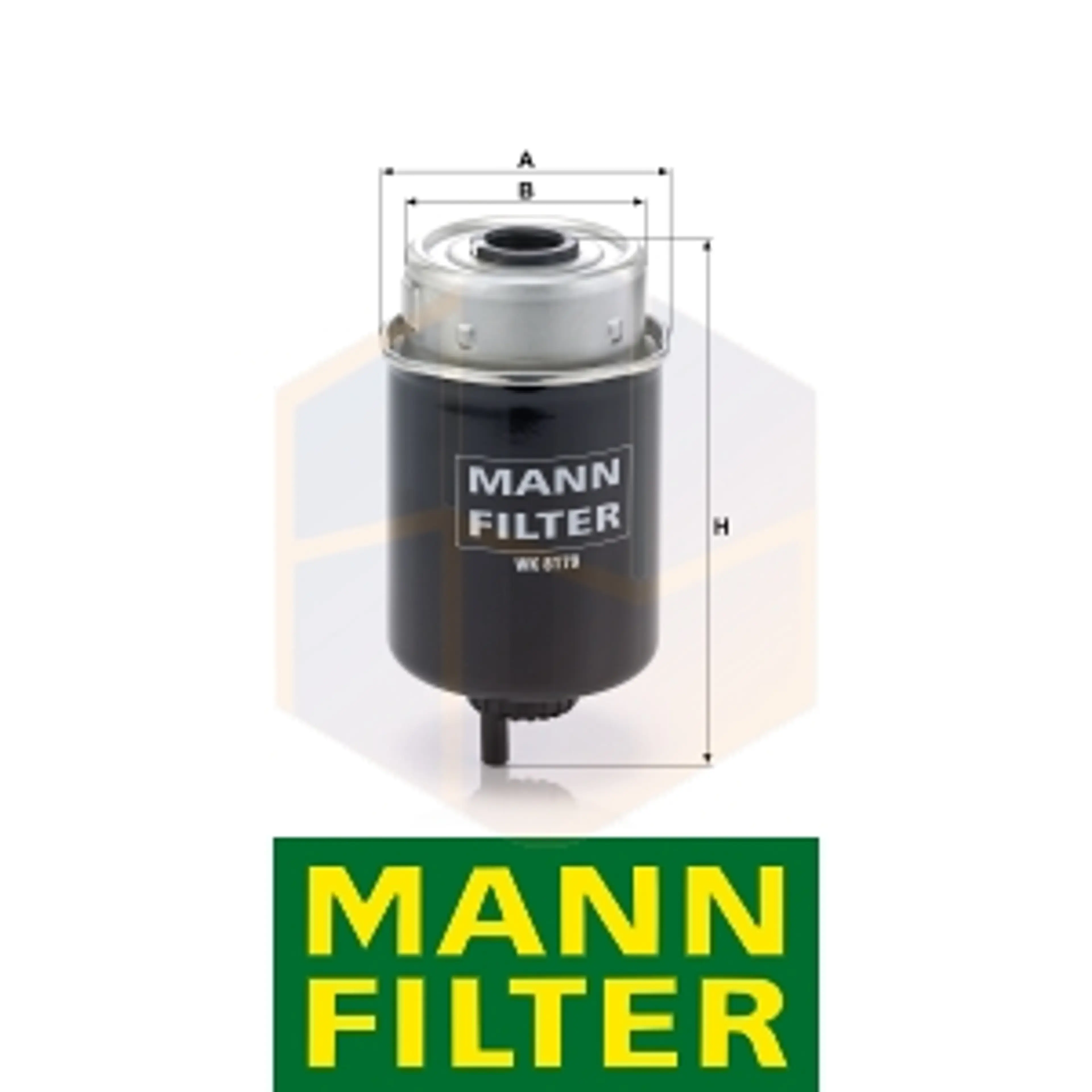 FILTRO COMBUSTIBLE WK 8179 MANN