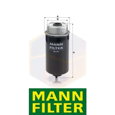 FILTRO COMBUSTIBLE WK 8187 MANN