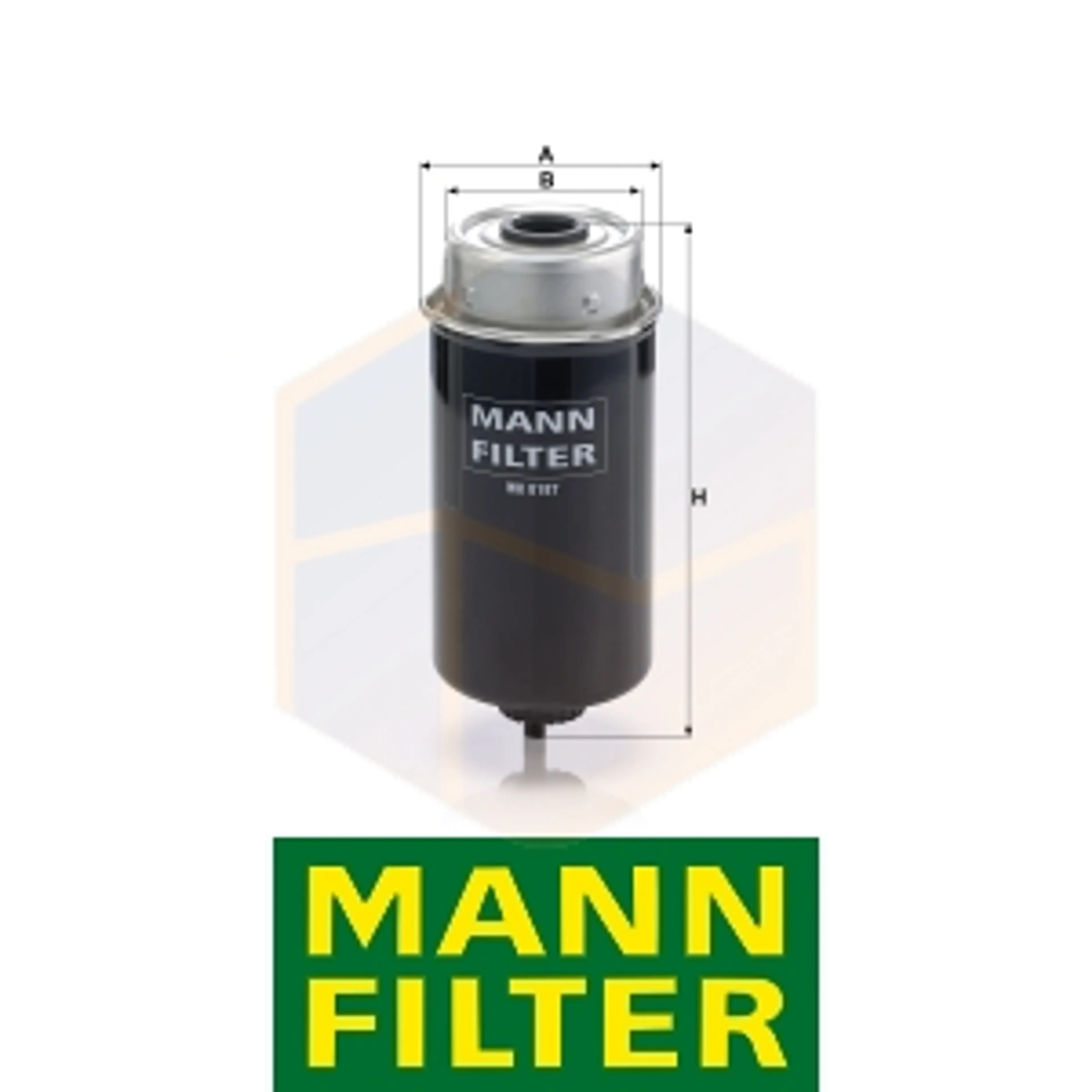 FILTRO COMBUSTIBLE WK 8187 MANN